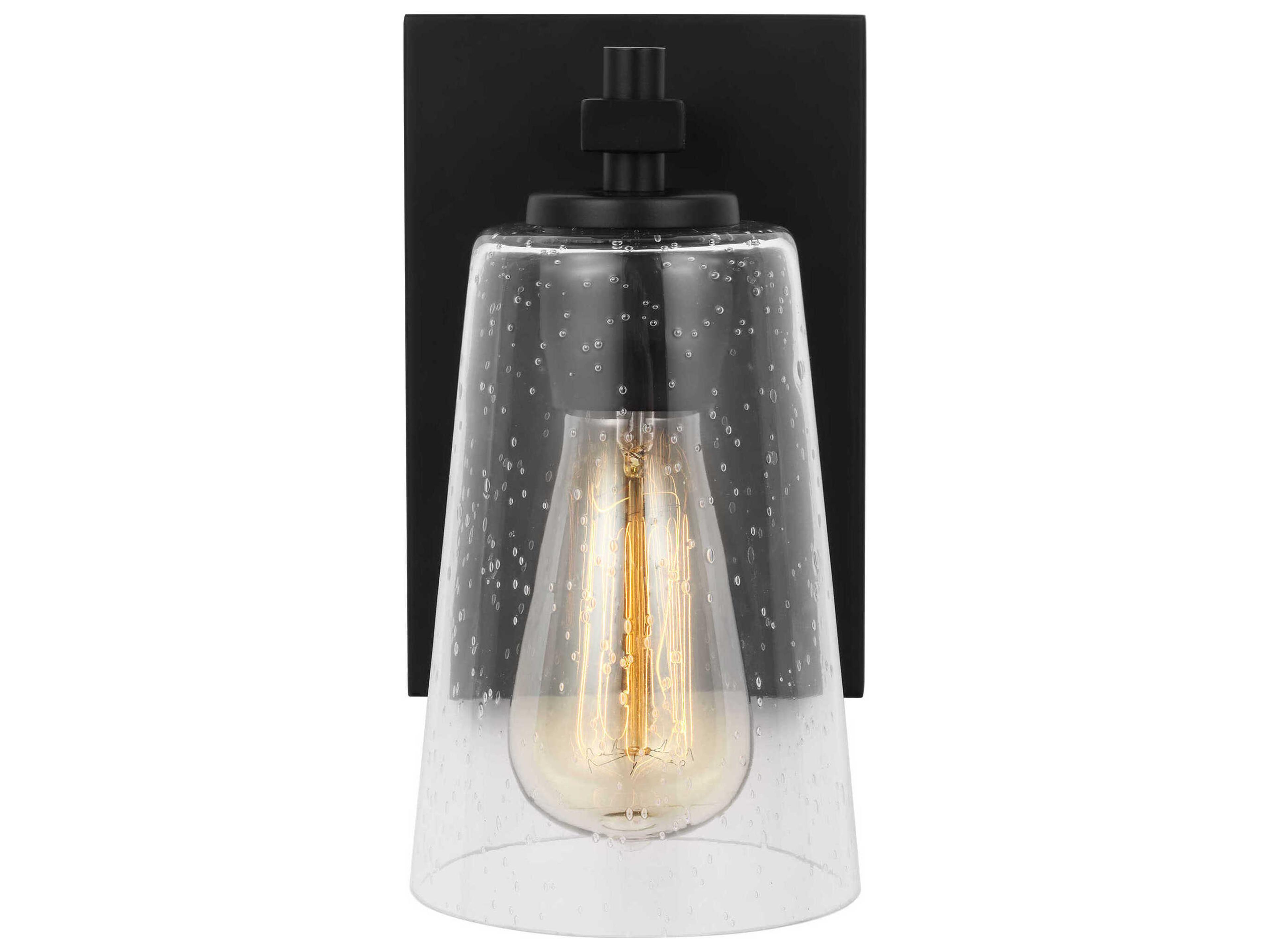 Visual Comfort Studio Mercer 1-Light Midnight Black Wall Sconce