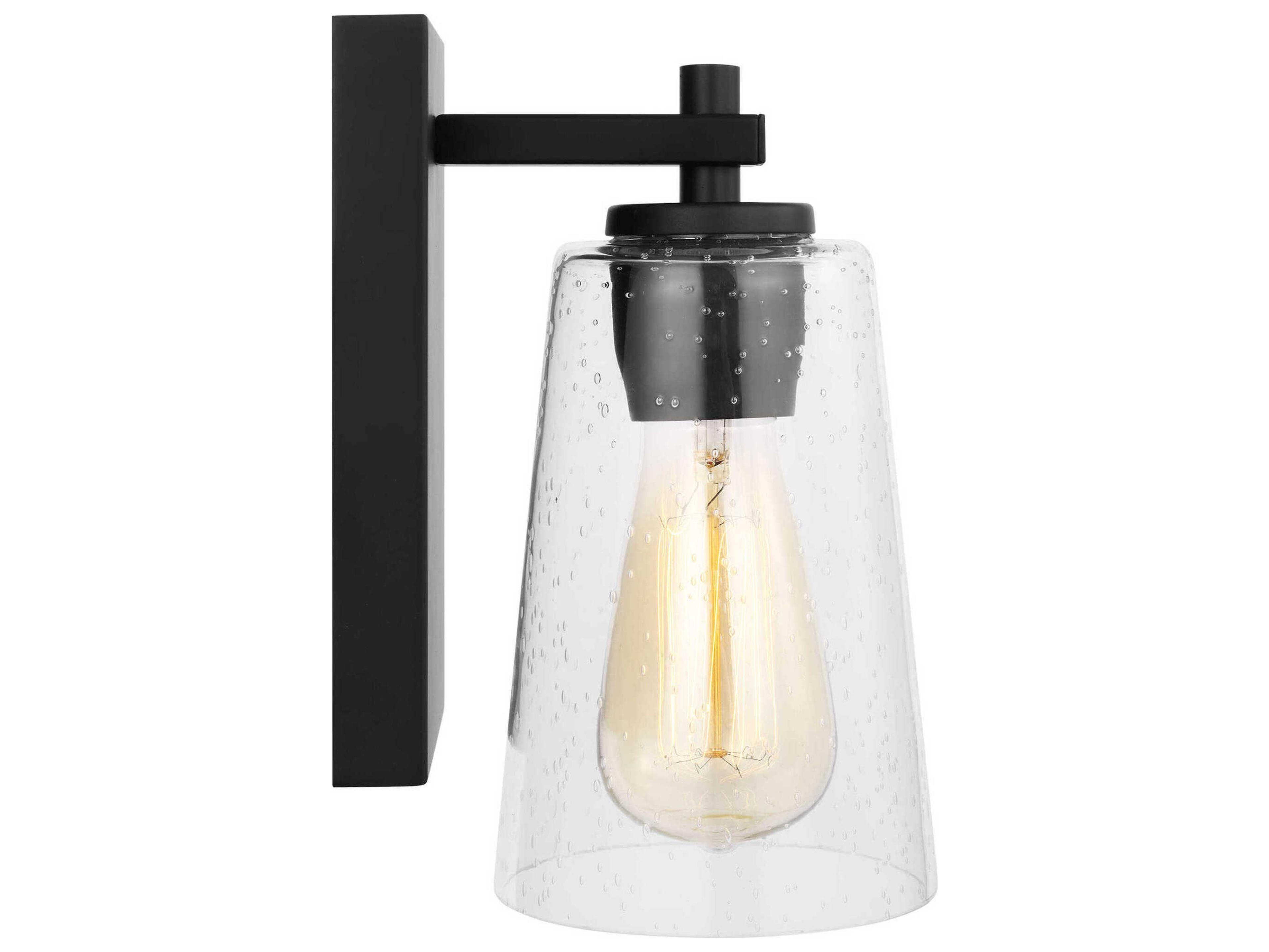 Visual Comfort Studio Mercer 1-Light Midnight Black Wall Sconce