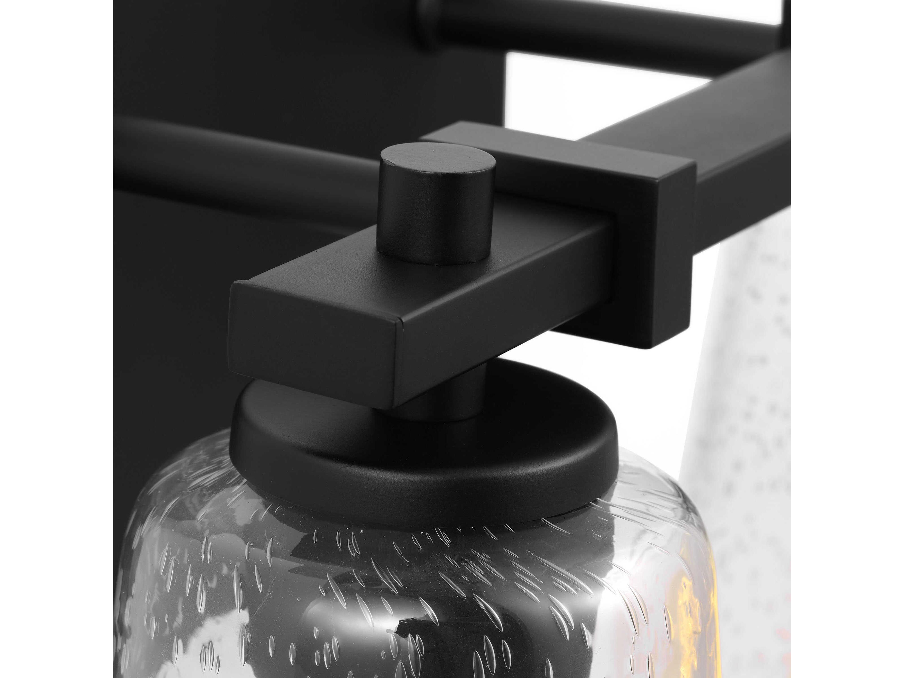 Visual Comfort Studio Mercer 2-Light Midnight Black Vanity Light