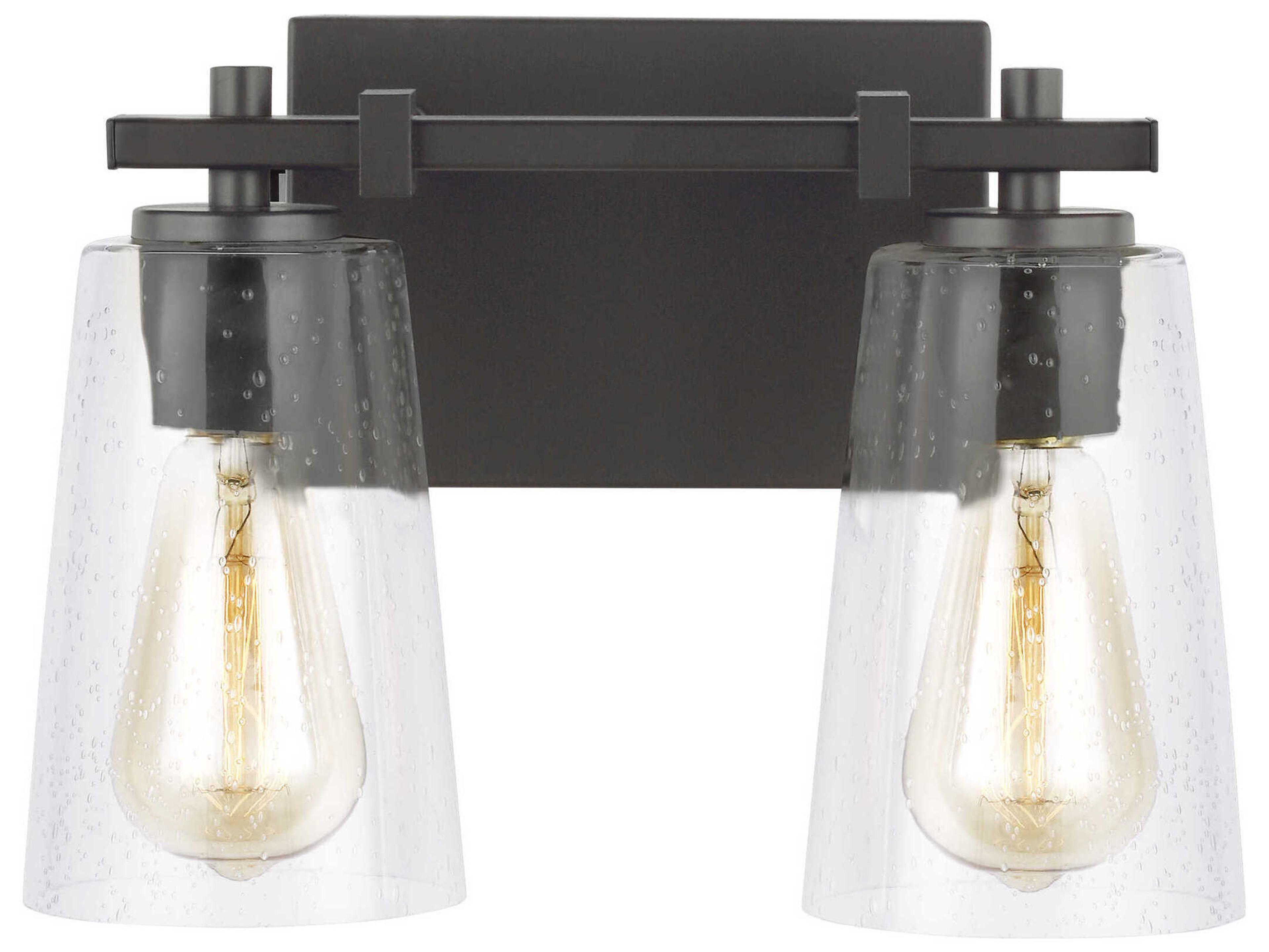 Visual Comfort Studio Mercer 2-Light Oil Rubbed Bronze Vanity Light