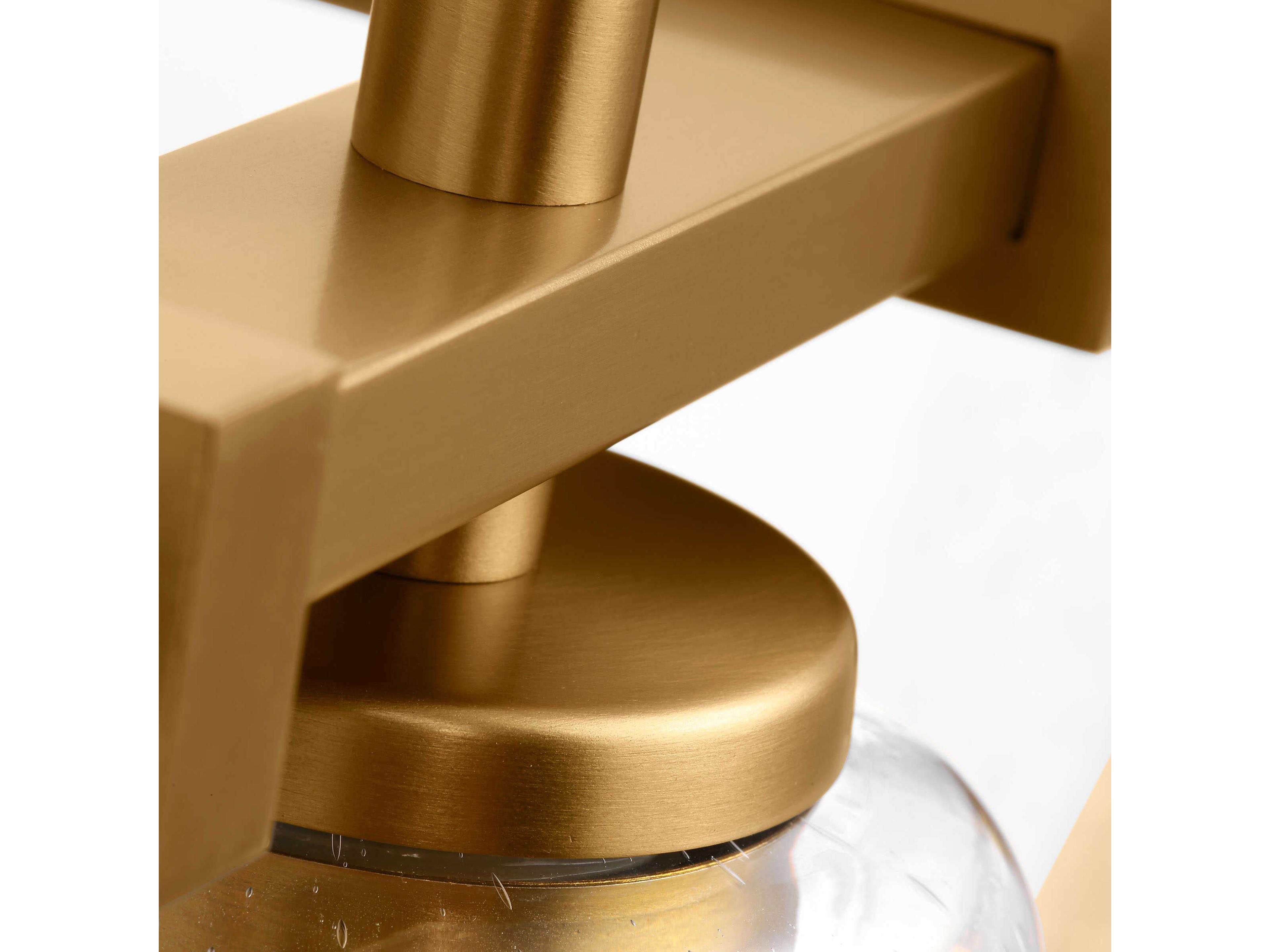 Visual Comfort Studio Mercer 3-Light Burnished Brass Vanity Light