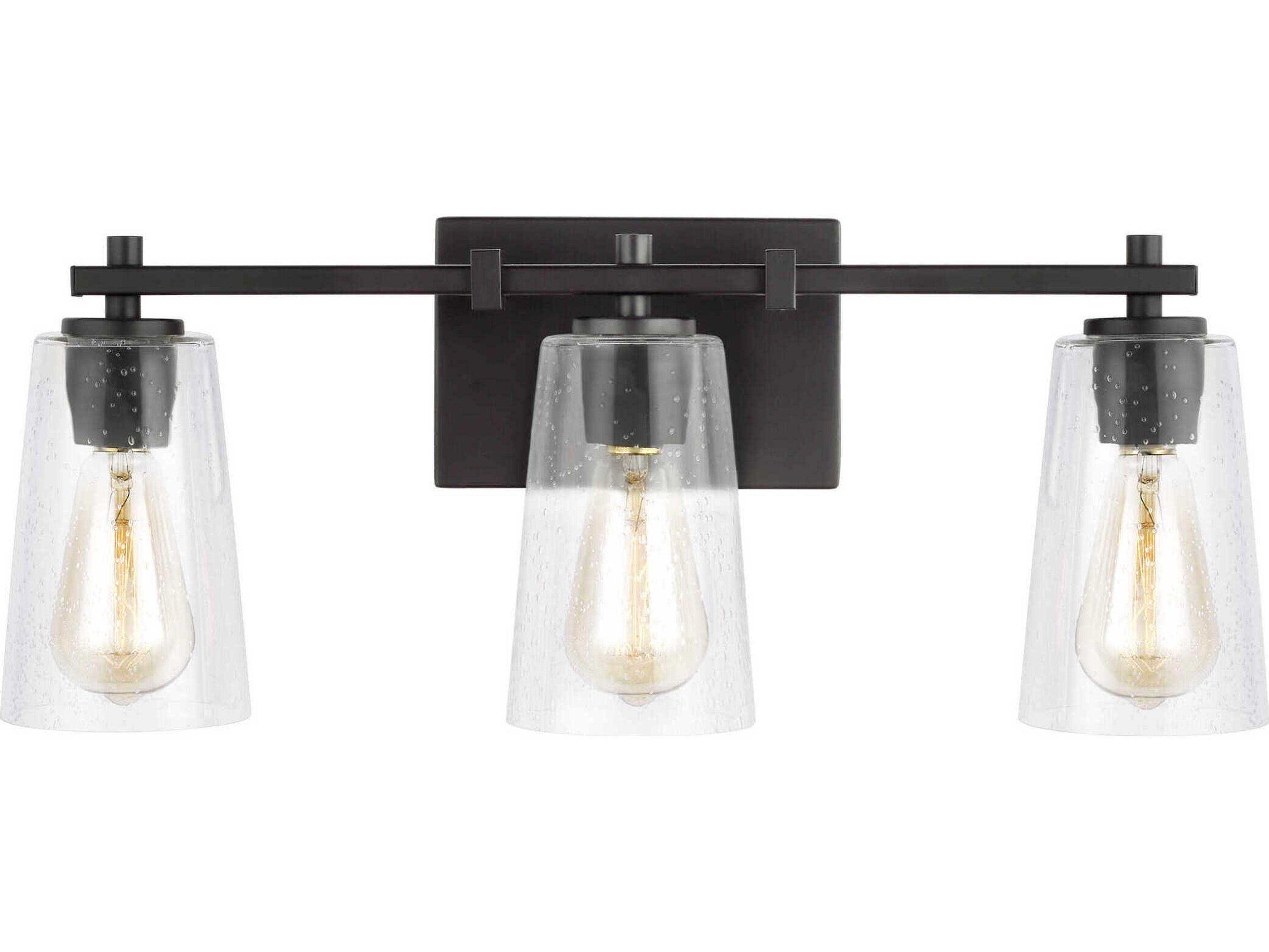Visual Comfort Studio Mercer 3-Light Oil Rubbed Bronze Vanity Light
