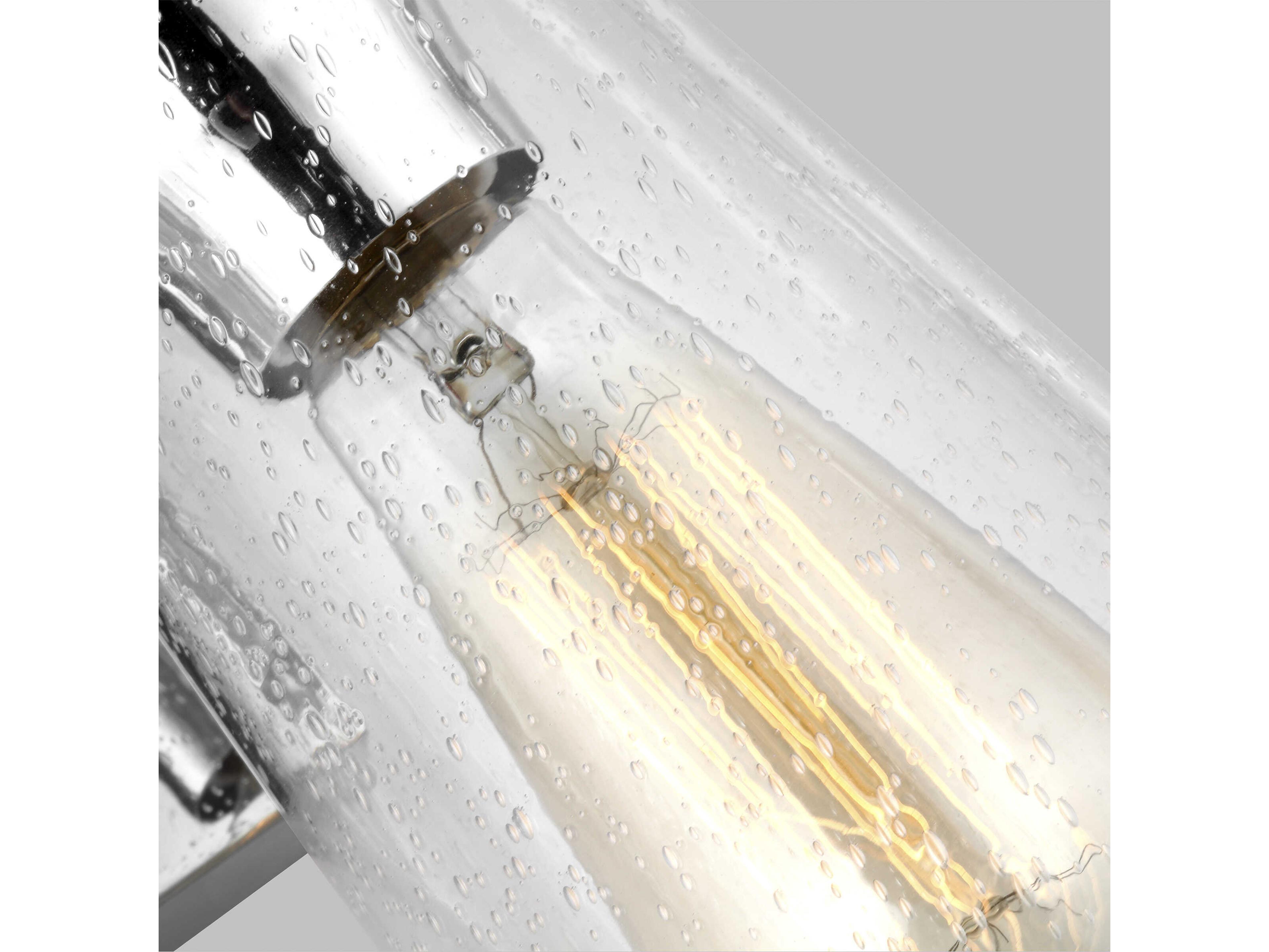 Visual Comfort Studio Mercer 4-Light Chrome Vanity Light