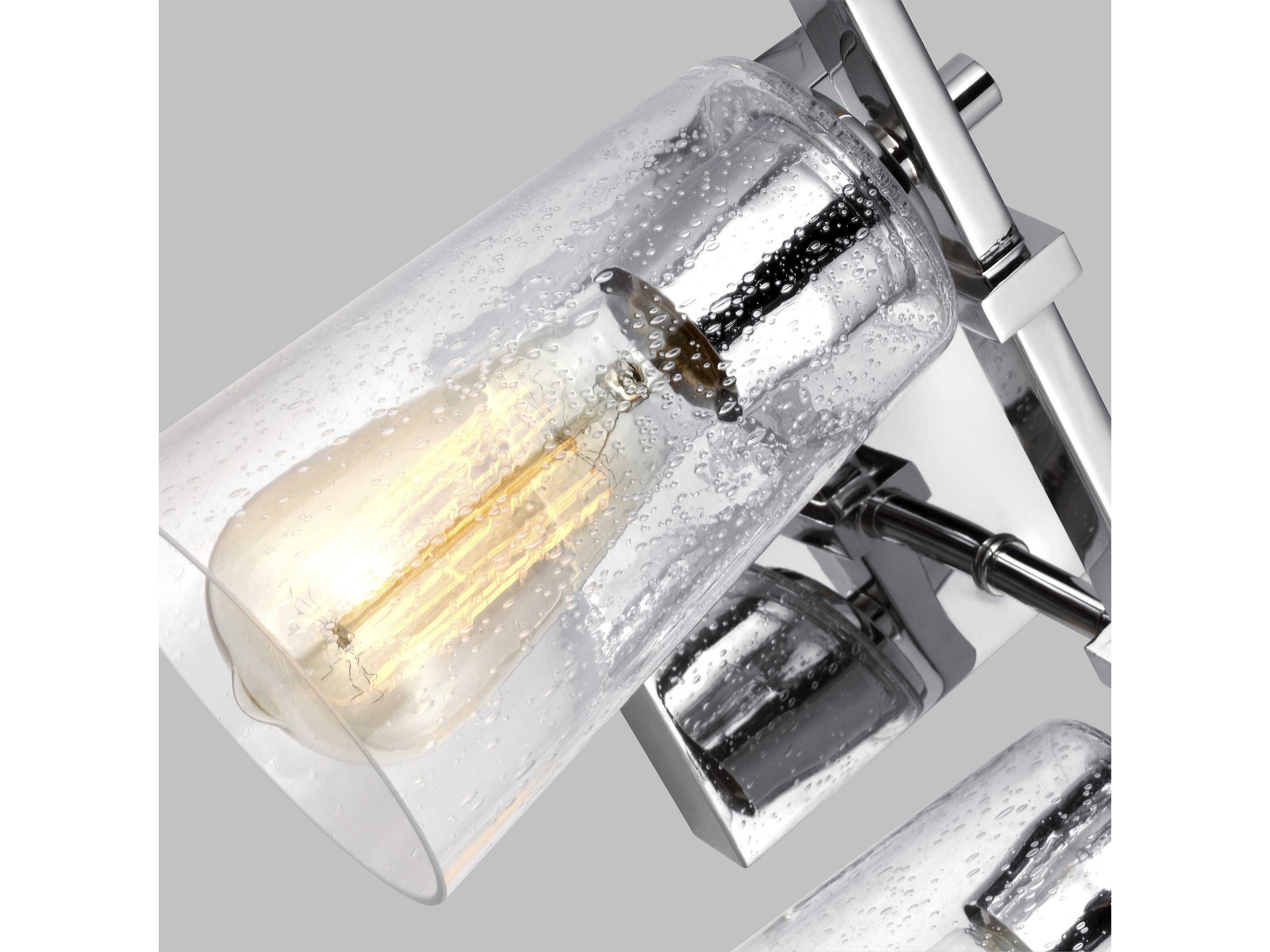 Visual Comfort Studio Mercer 4-Light Chrome Vanity Light