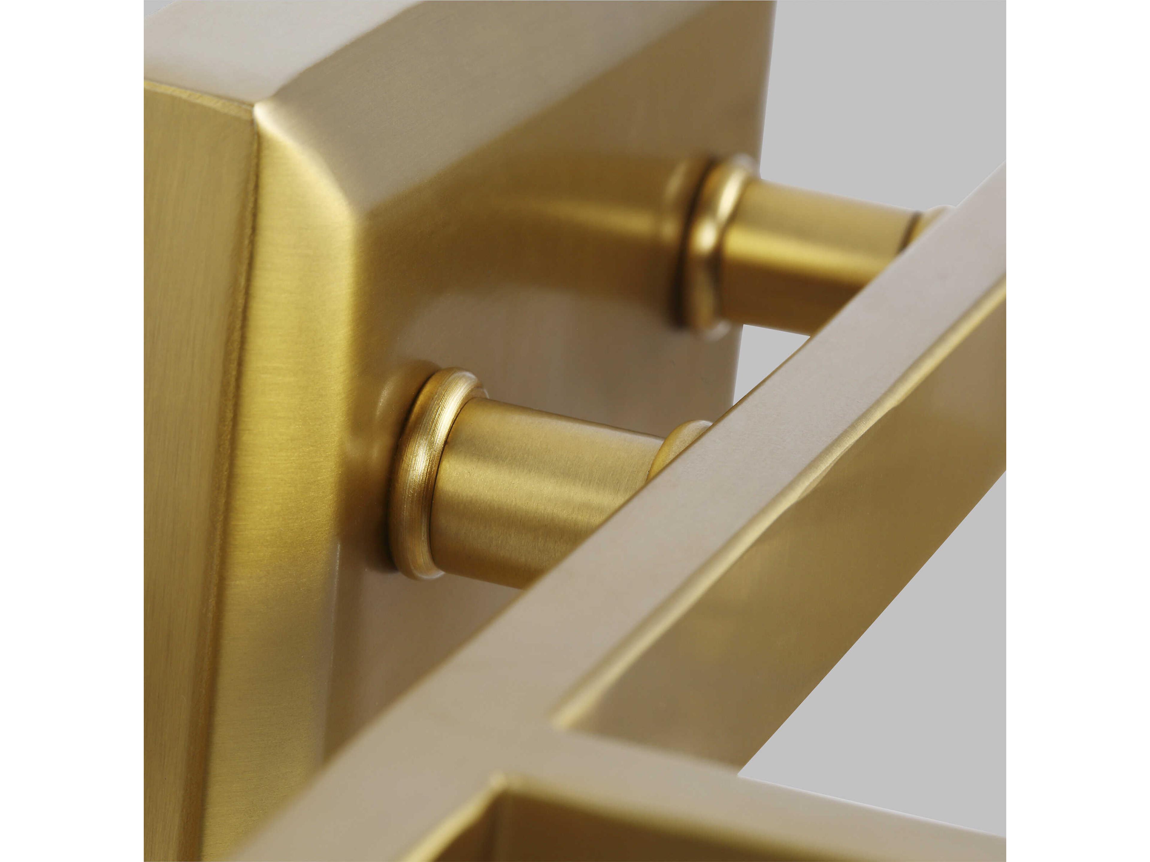 Visual Comfort Studio Monterro 4-Light Burnished Brass Vanity Light