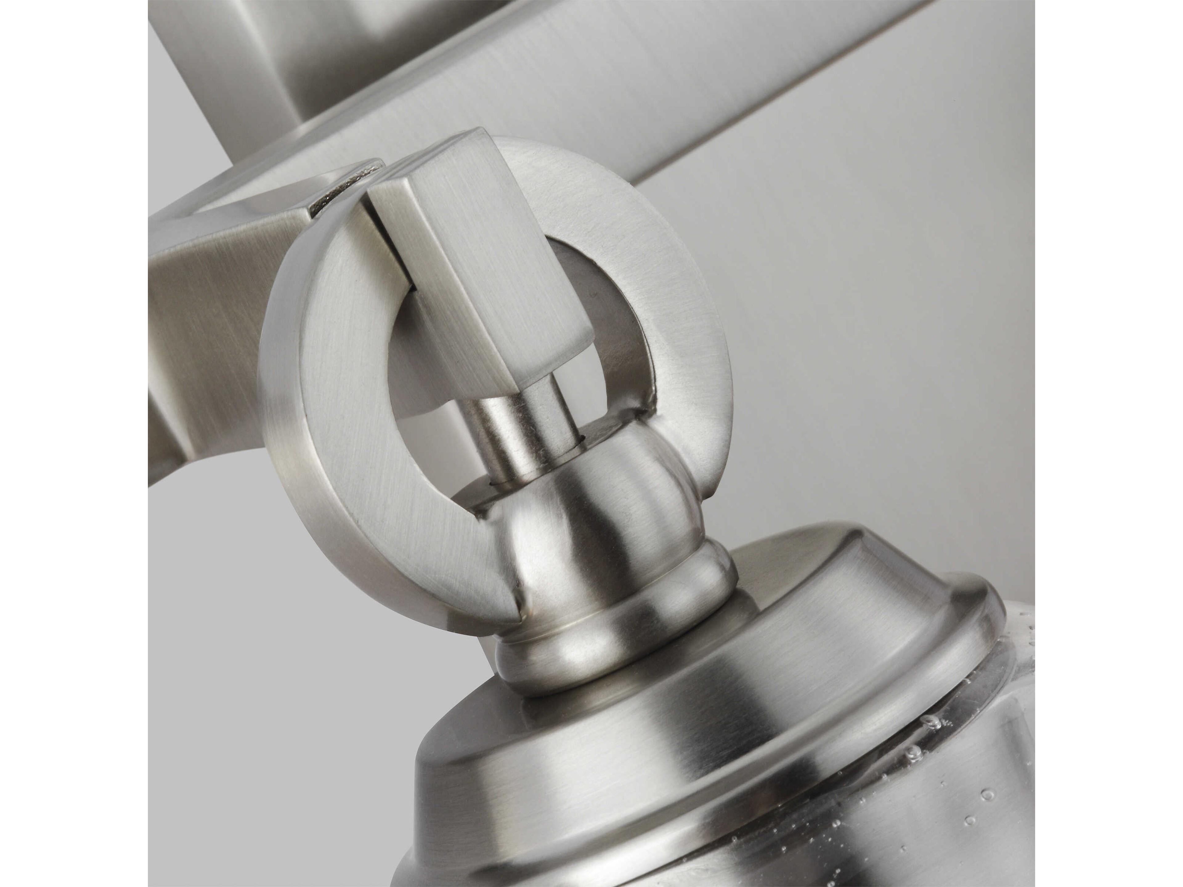 Visual Comfort Studio Monterro 4-Light Satin Nickel Vanity Light