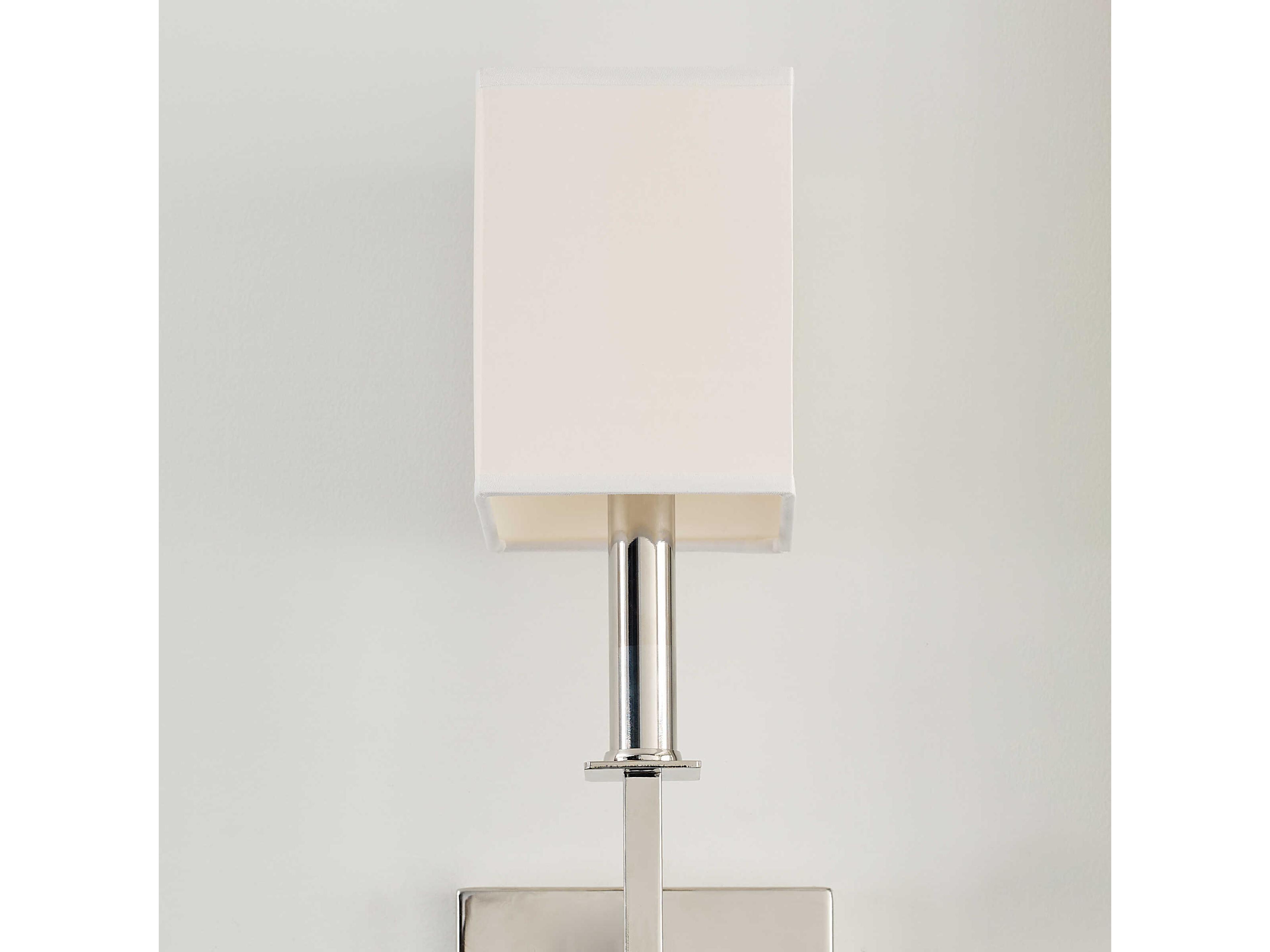 Visual Comfort Studio Quinn 1-Light Polished Nickel Wall Sconce