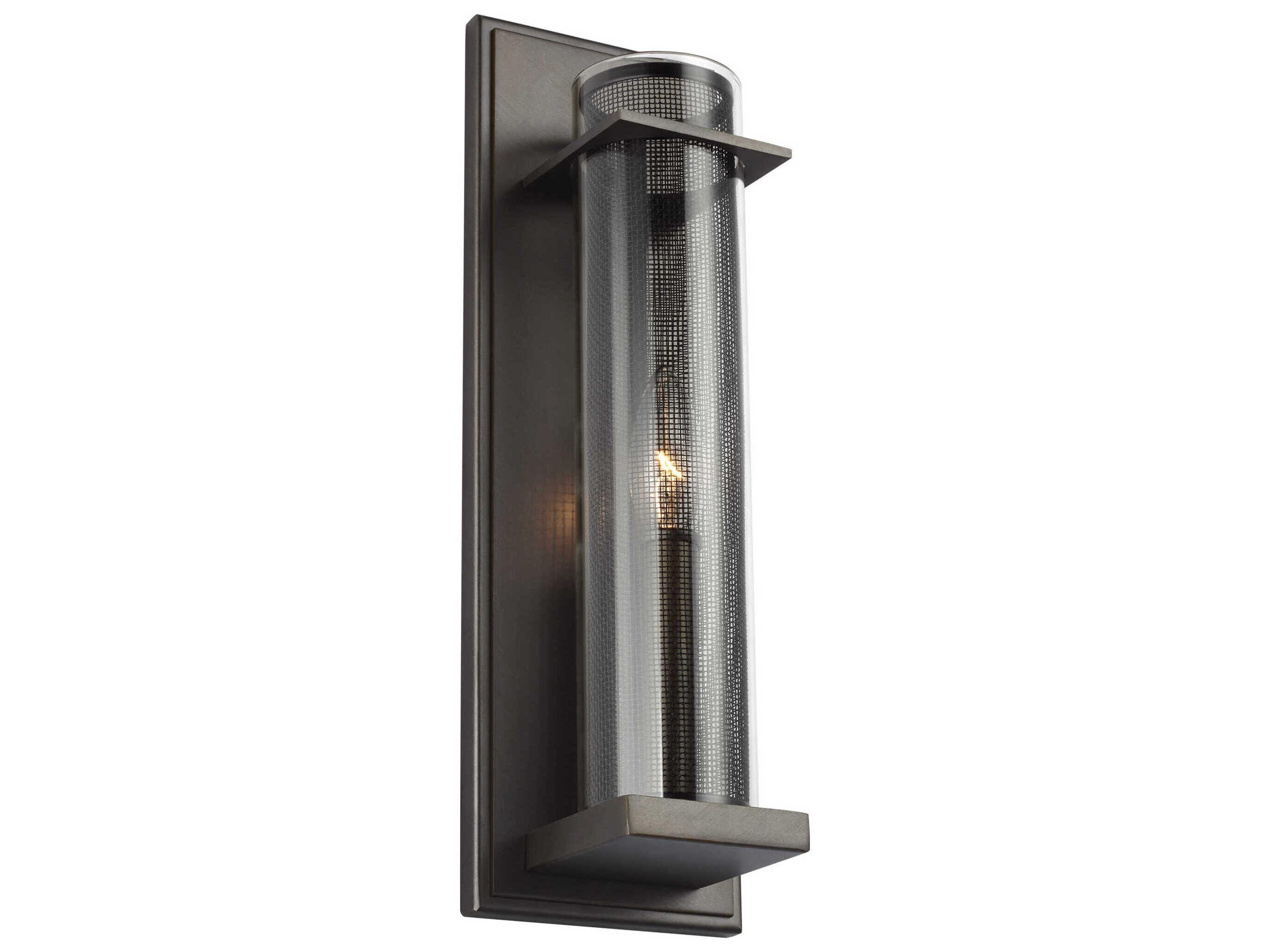 Silo Wall Sconce in Antique Bronze