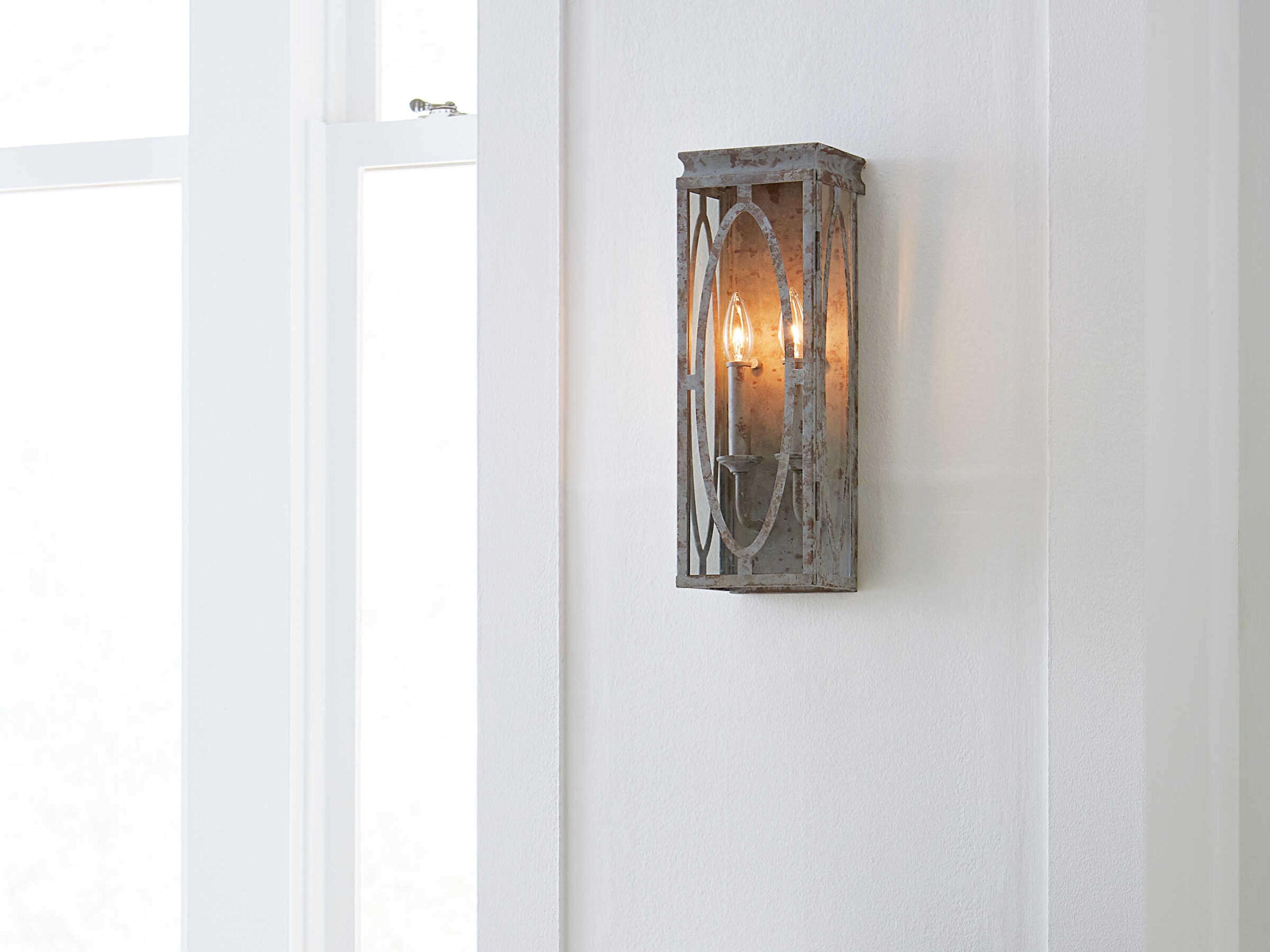 Visual Comfort Studio Patrice 2-Light Deep Abyss Brown Wall Sconce