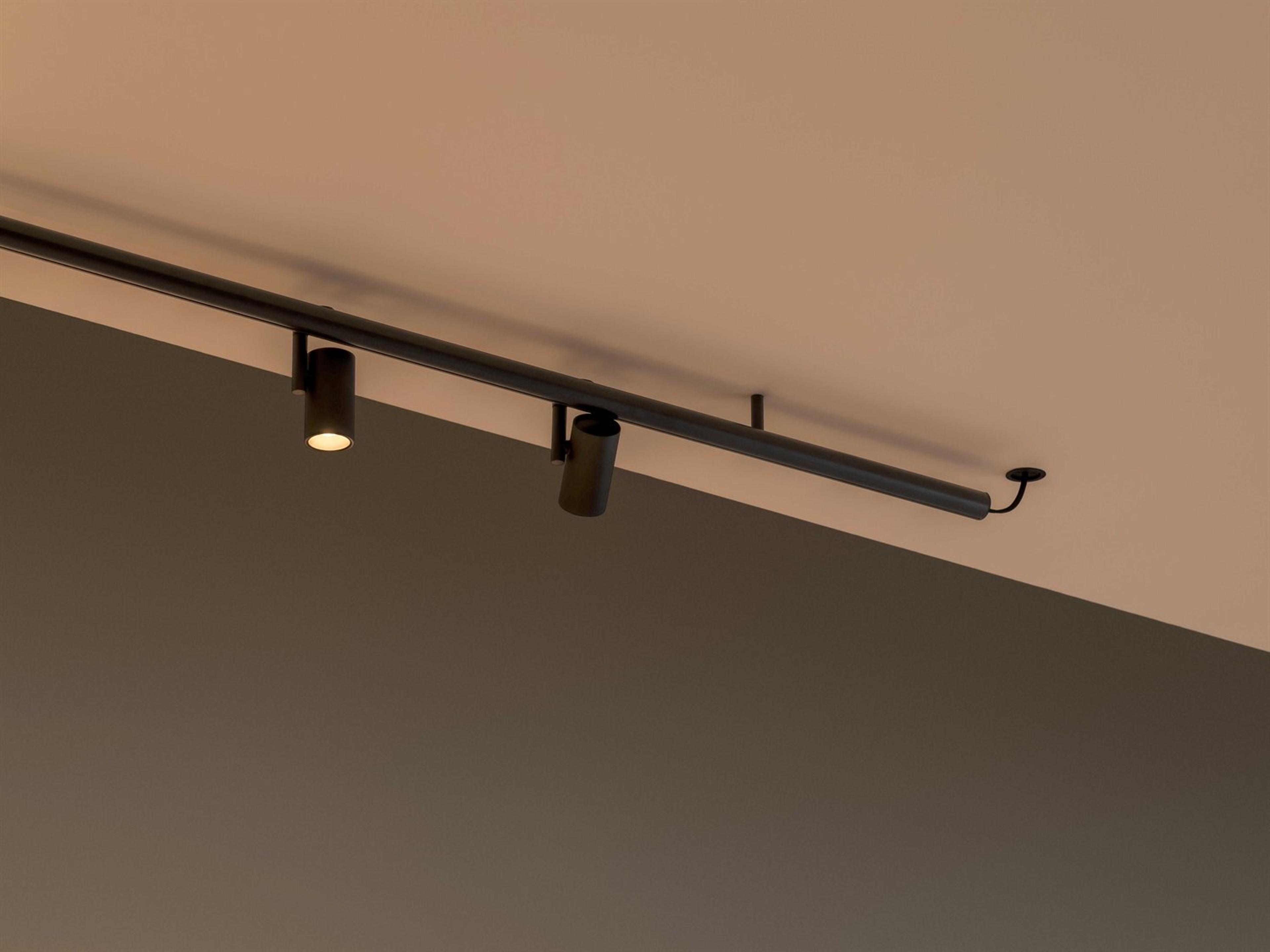 Vibia Circus 1-Light Black Cylinder Spot Light