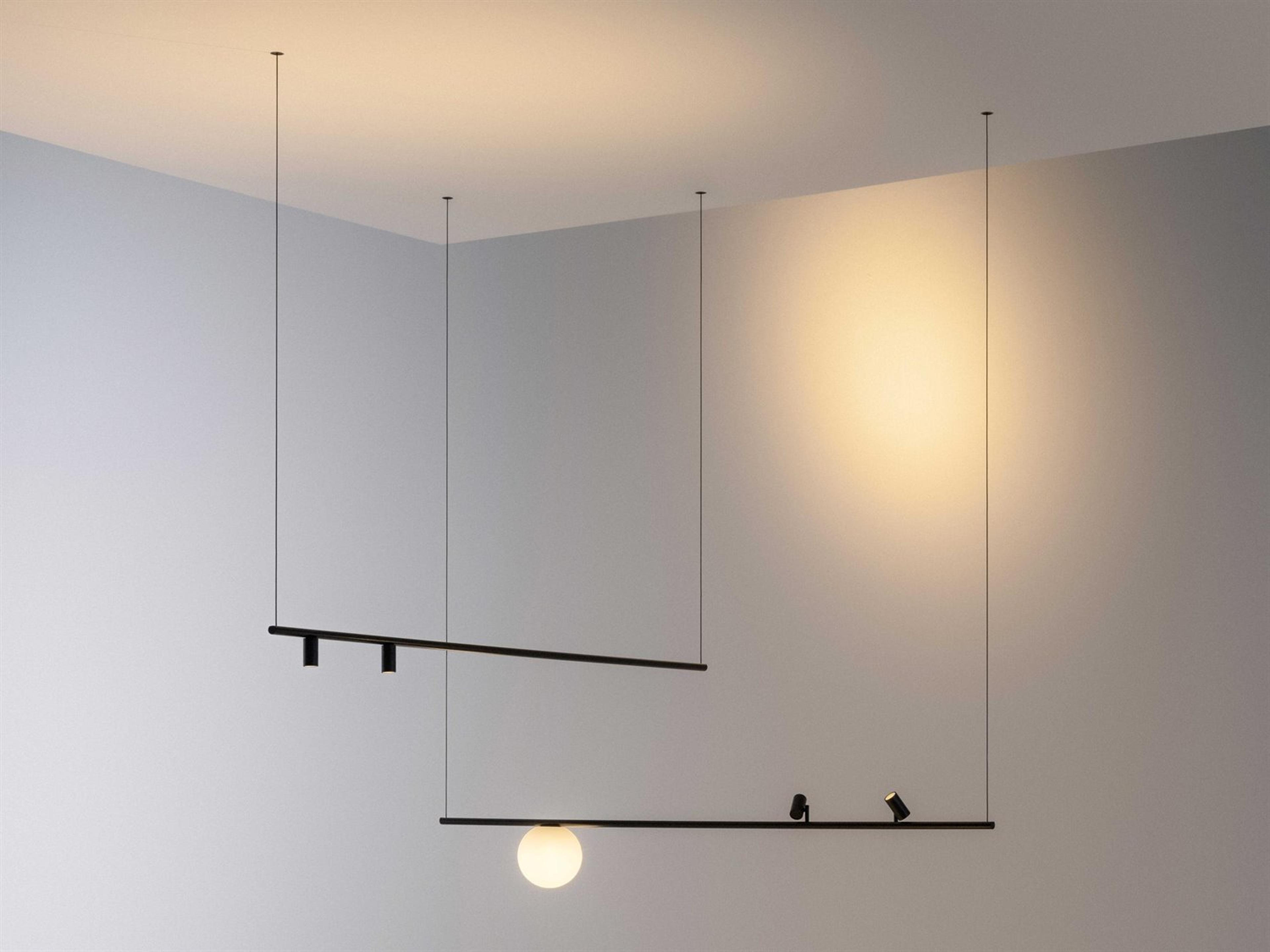 Vibia Circus 1-Light Black Cylinder Spot Light