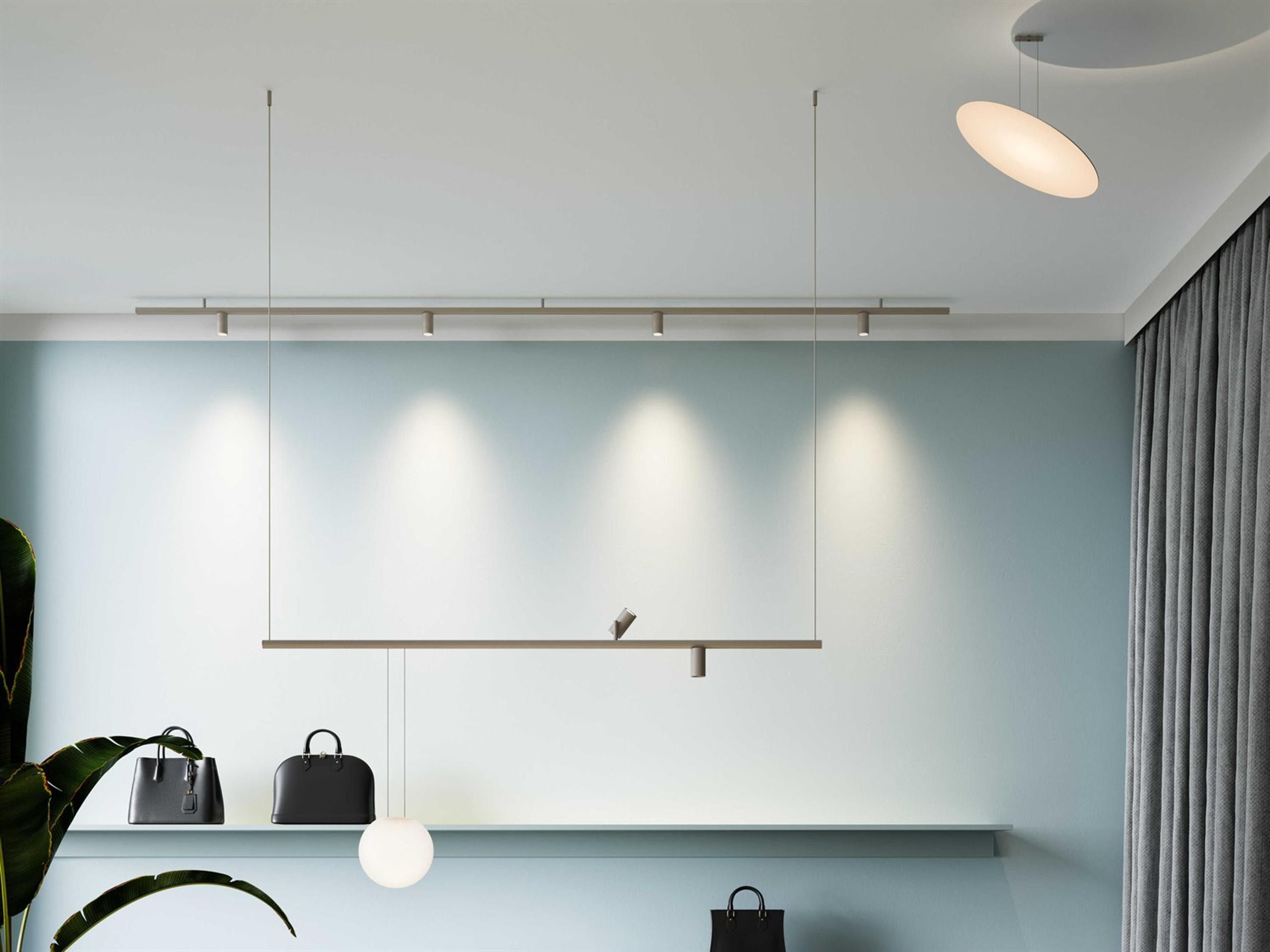 Vibia Circus 1-Light Off White Cylinder Spot Light