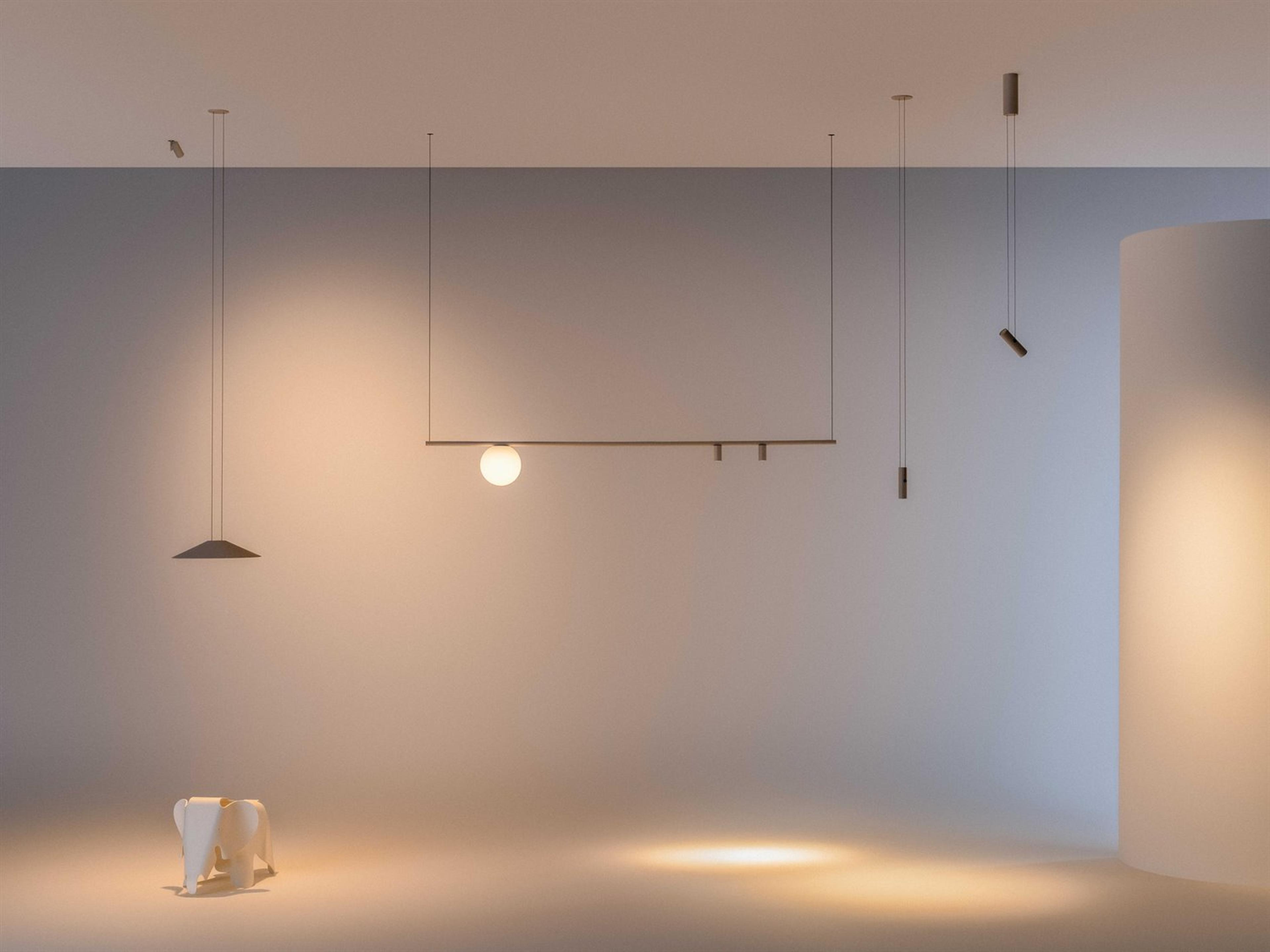 Vibia Circus Solo 1-Light Black Cylinder Mini Pendant