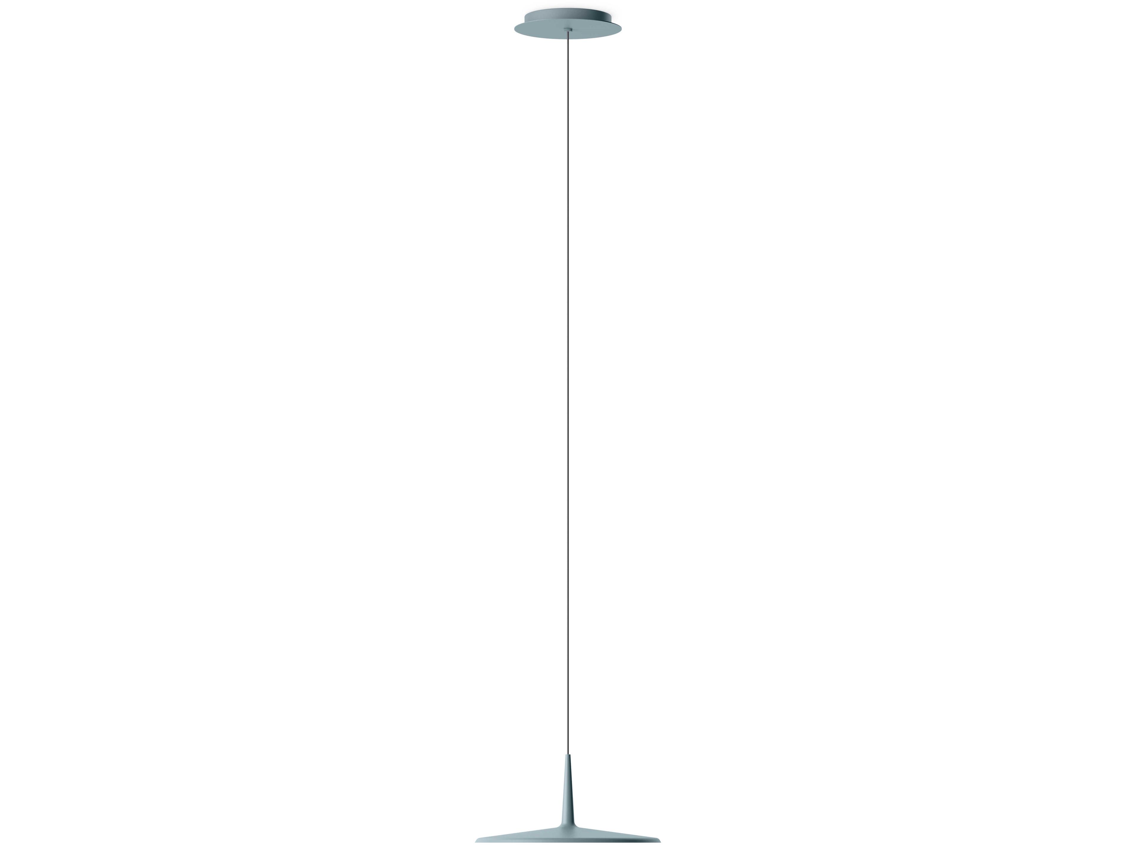 Skan 1-Light Blue Round Mini Pendant