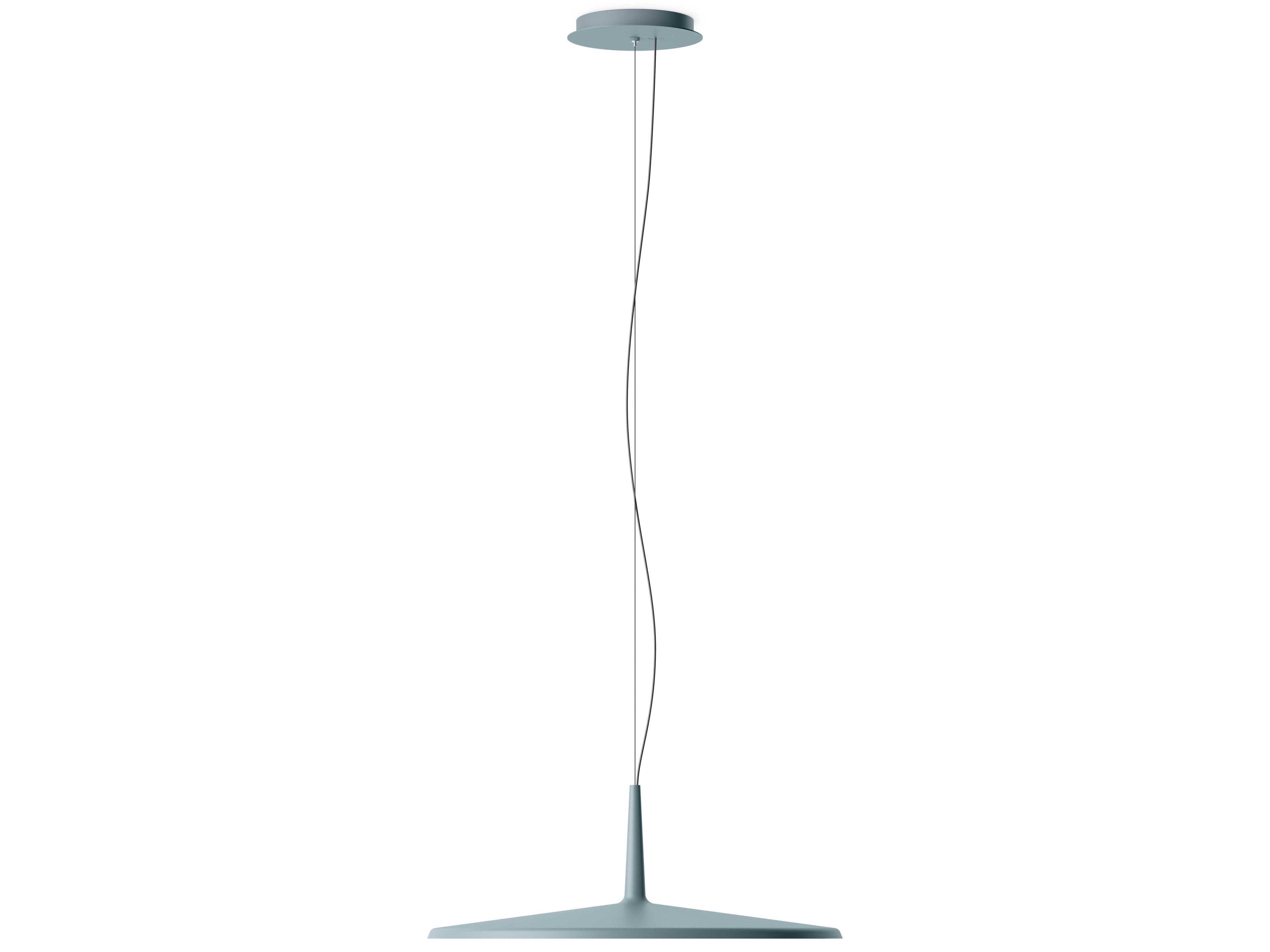 Vibia Skan 1-Light Blue Round Pendant