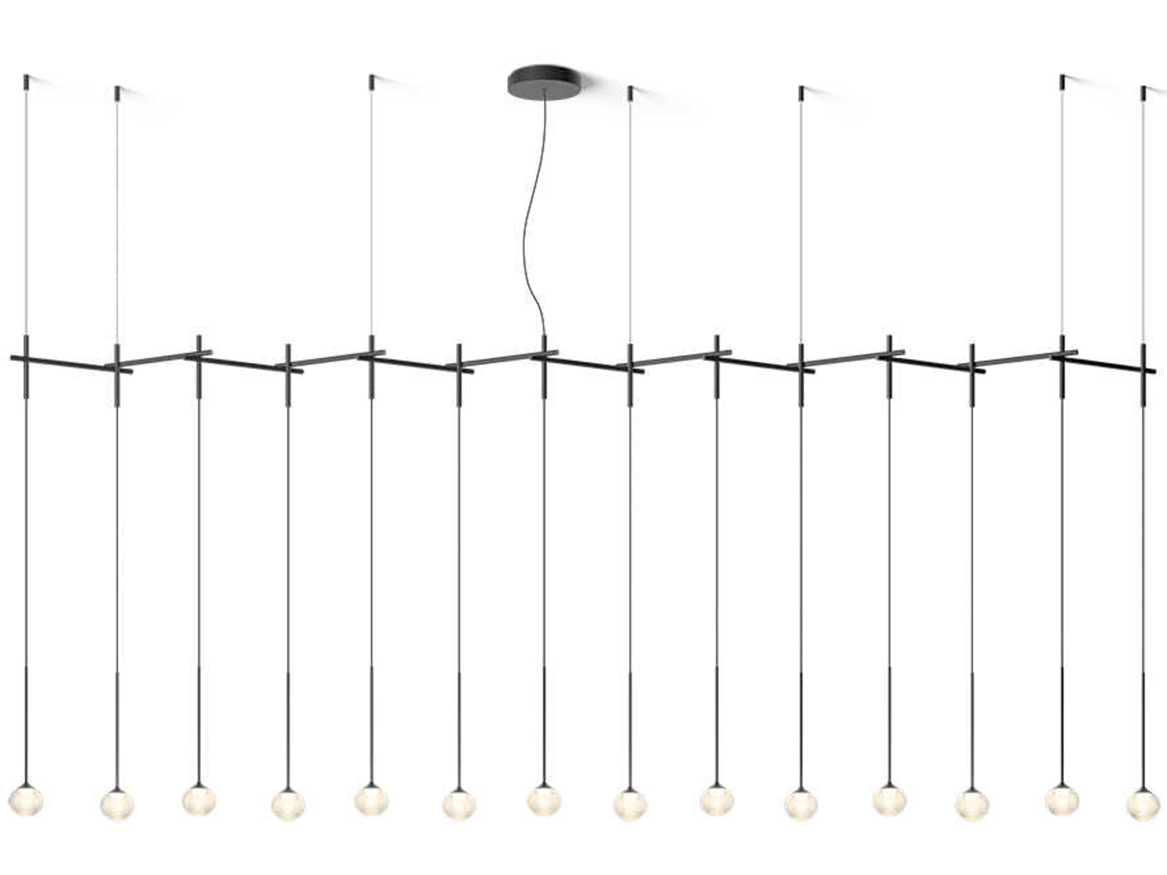 Algorithm 14-Light Graphite Gray Linear Island Pendant