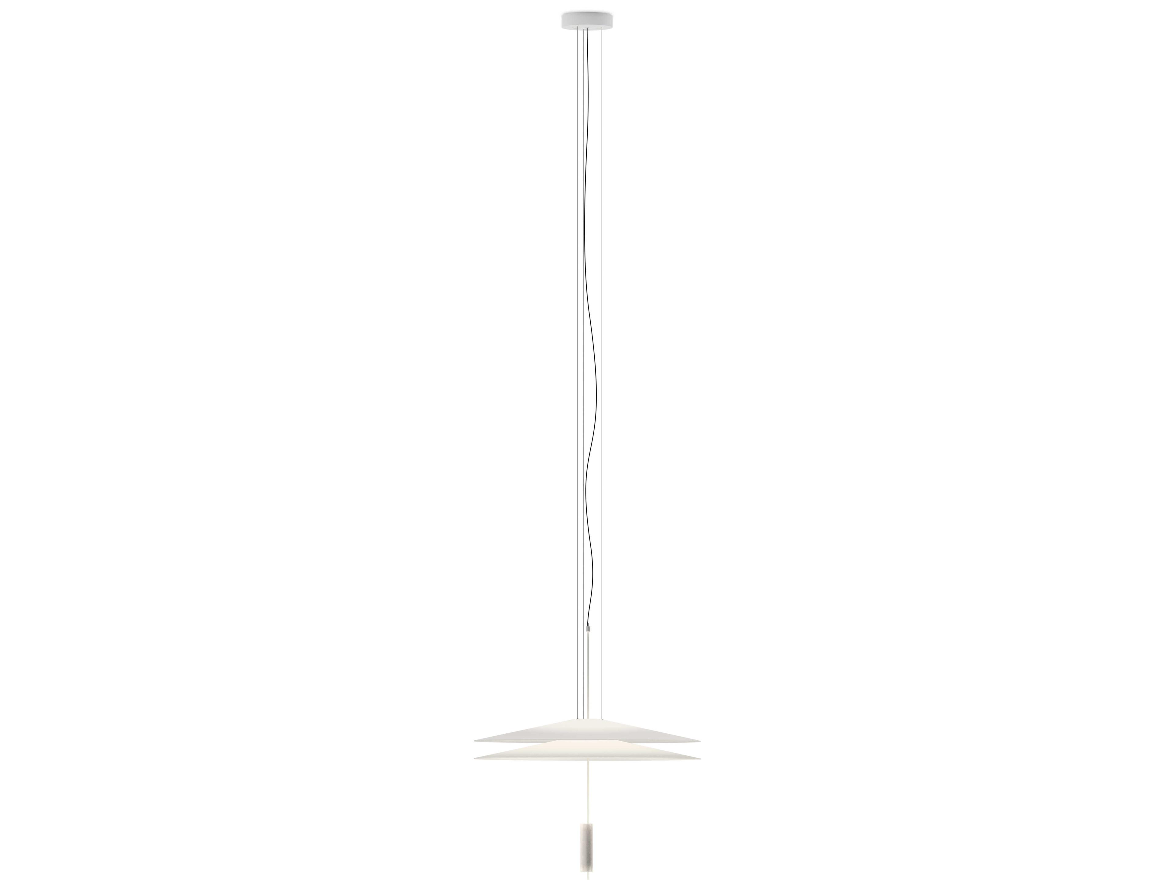 Flamingo 2-Light White Pendant