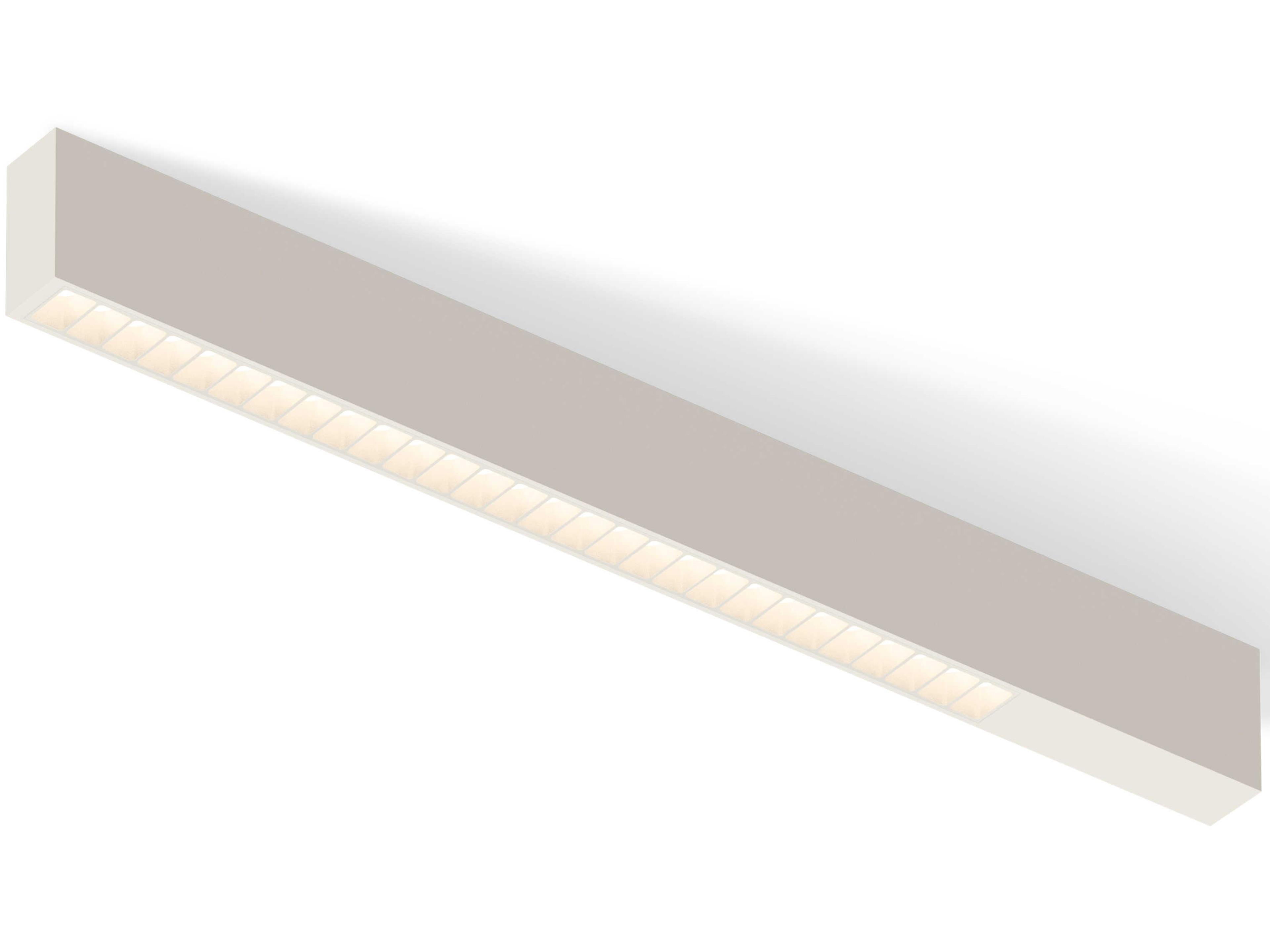 Offset 1-Light Warm White Linear Flush Mount