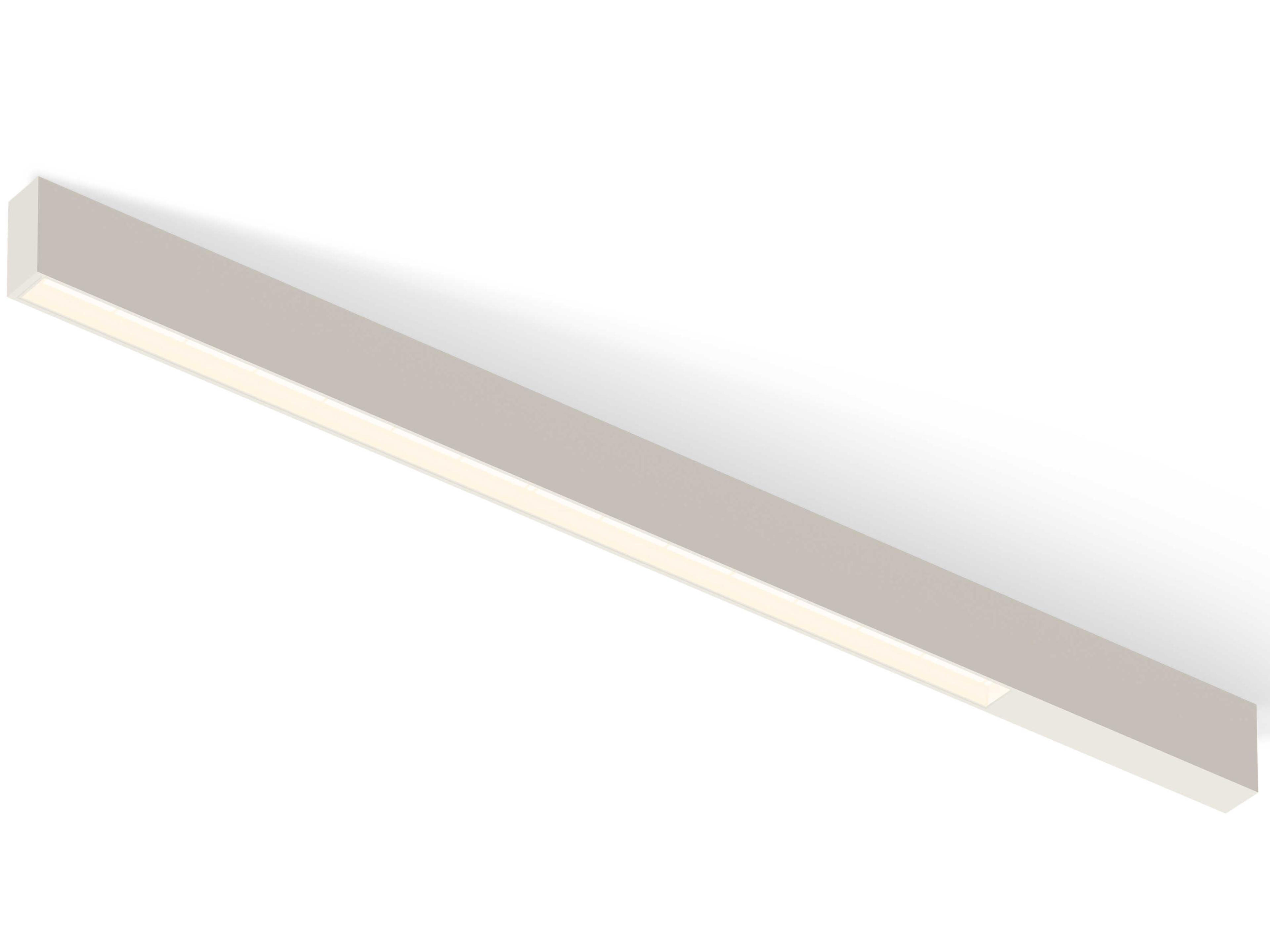 Offset 1-Light Warm White Linear Flush Mount
