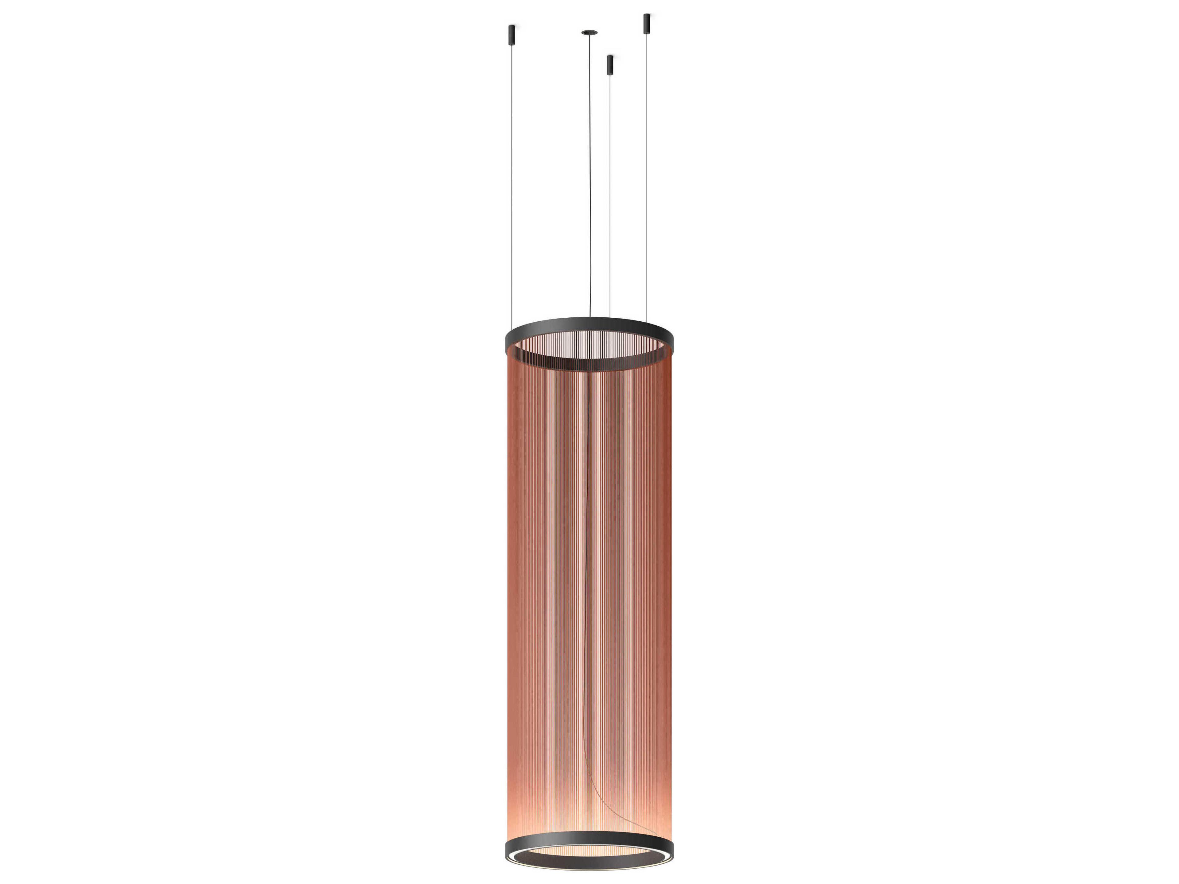 Vibia Array 1-Light Gray Cylinder Pendant