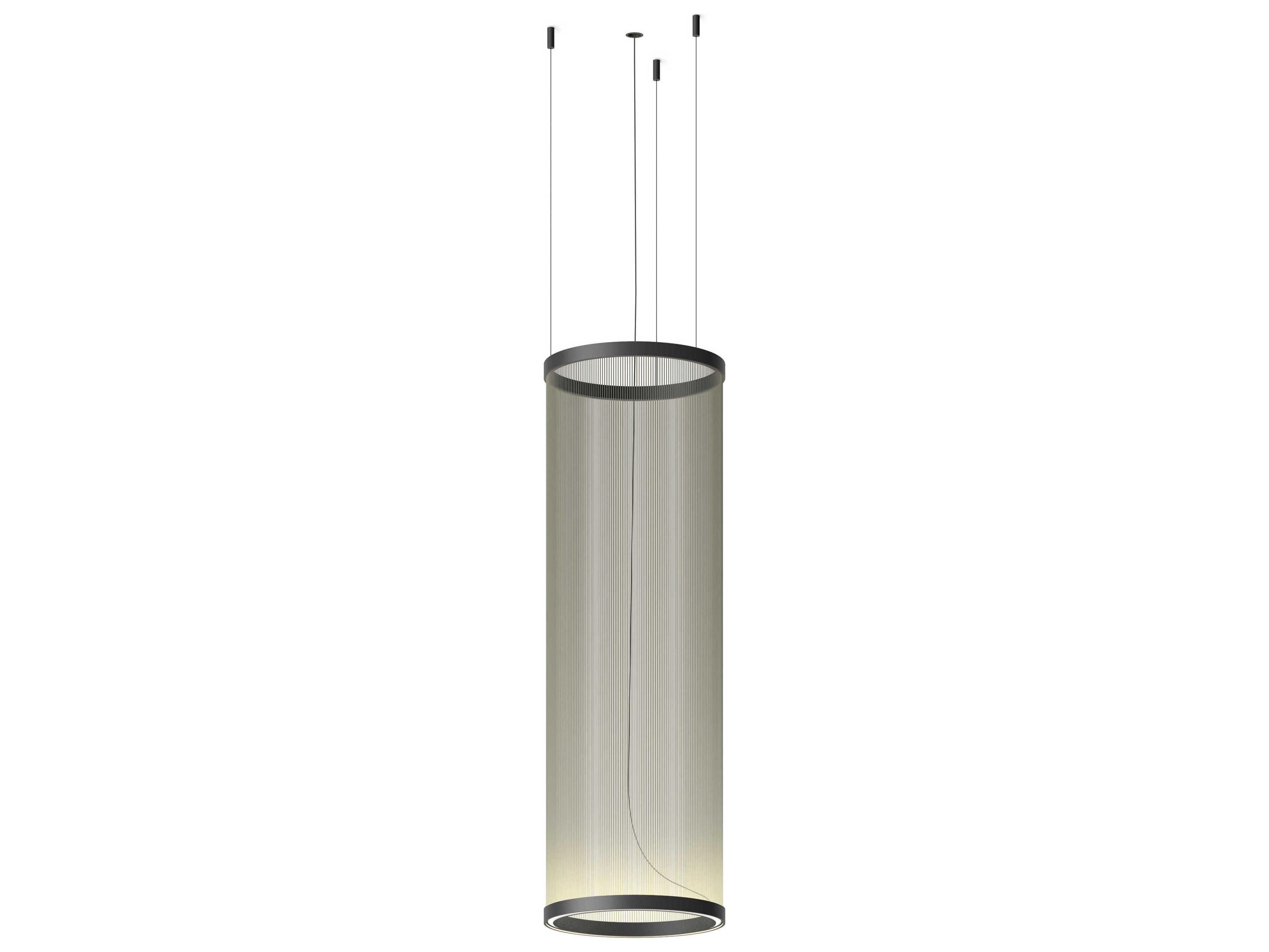 Vibia Array 1-Light Gray Cylinder Pendant
