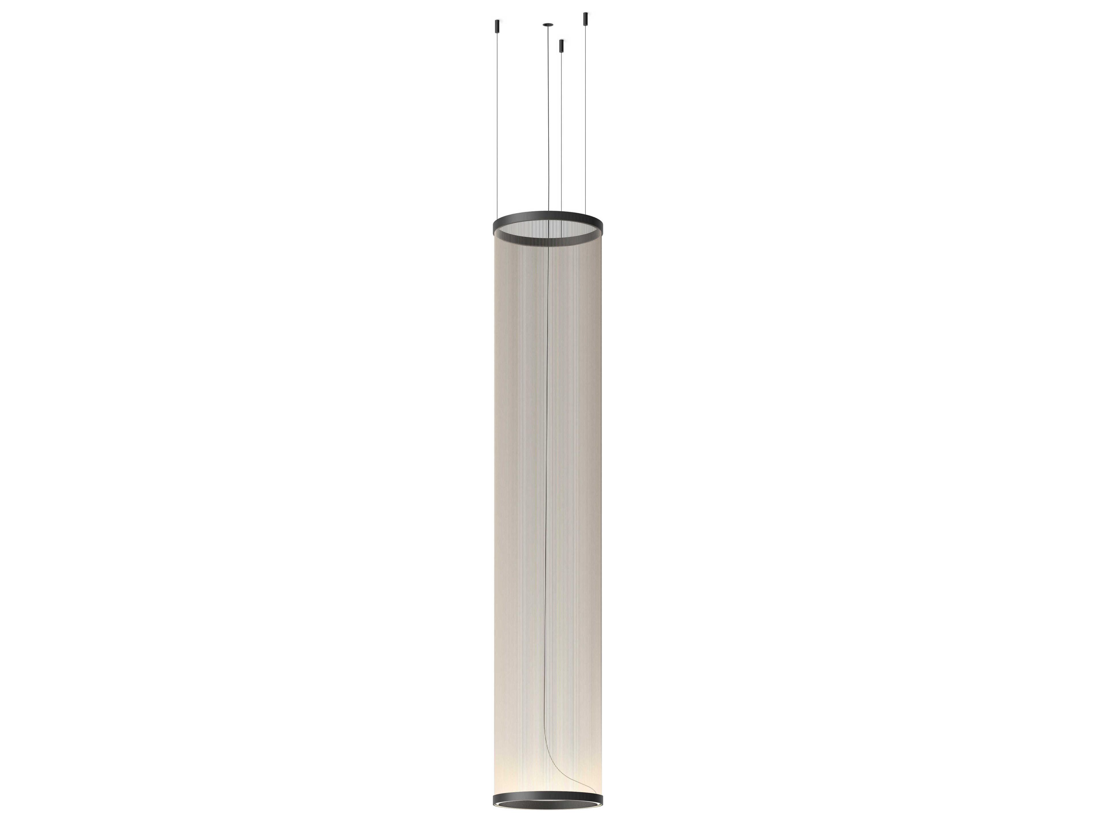 Array 1-Light Nickel Cylinder Pendant