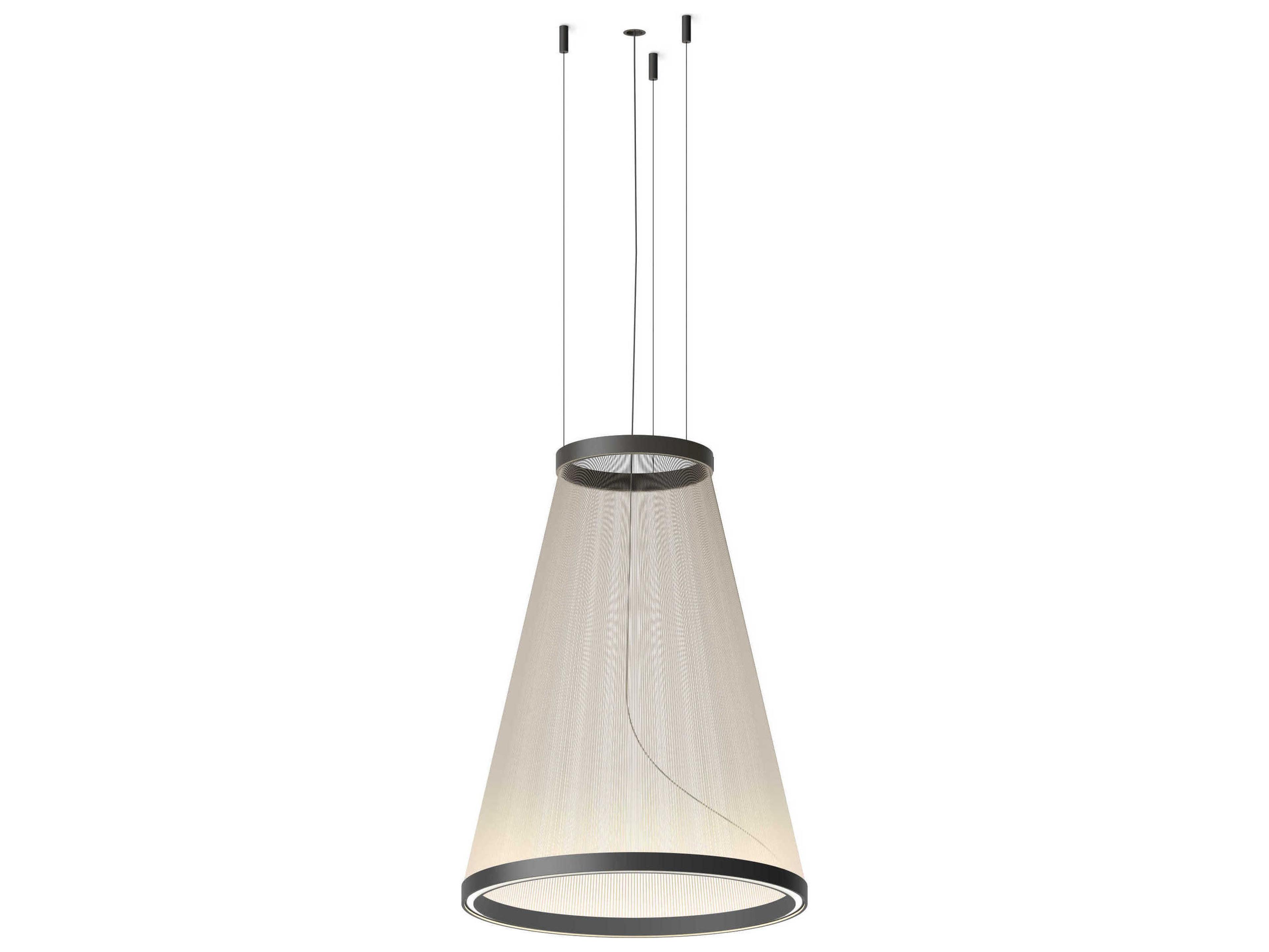 Array 1-Light Black Pendant