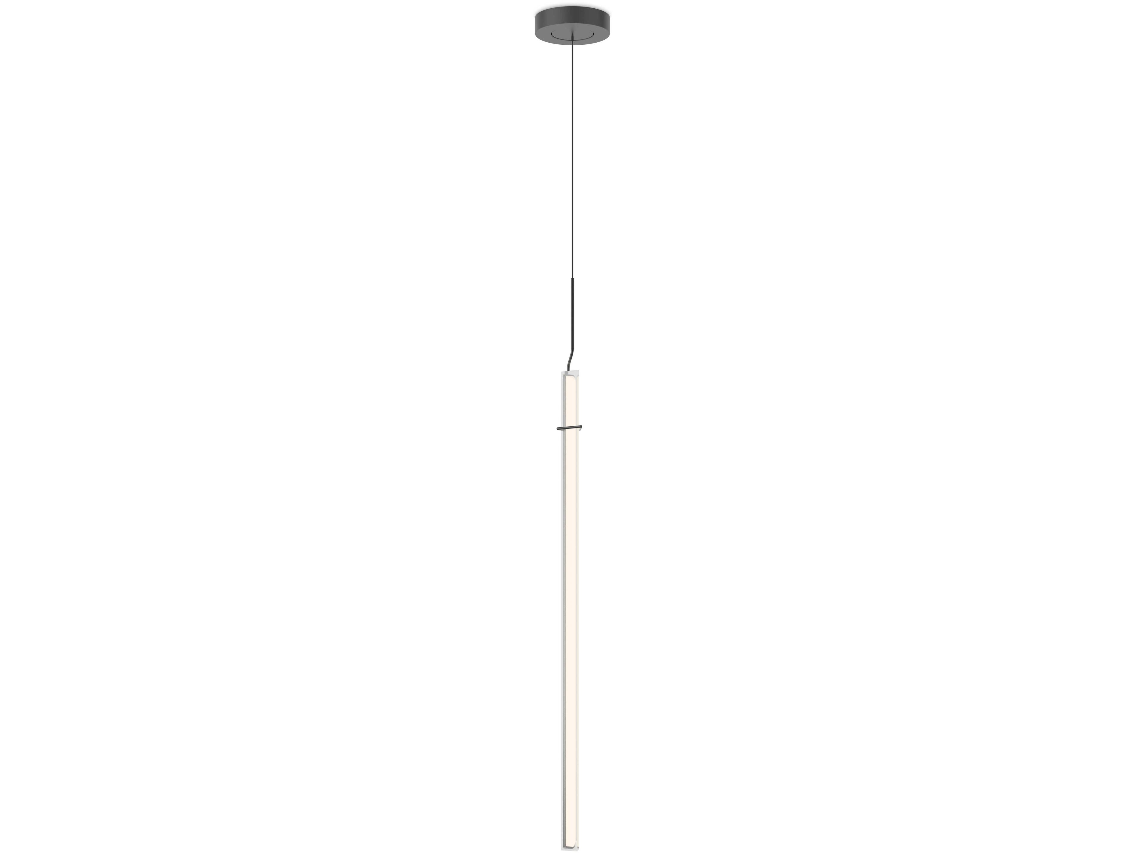 Halo Jewel 1-Light Black Linear Mini Pendant