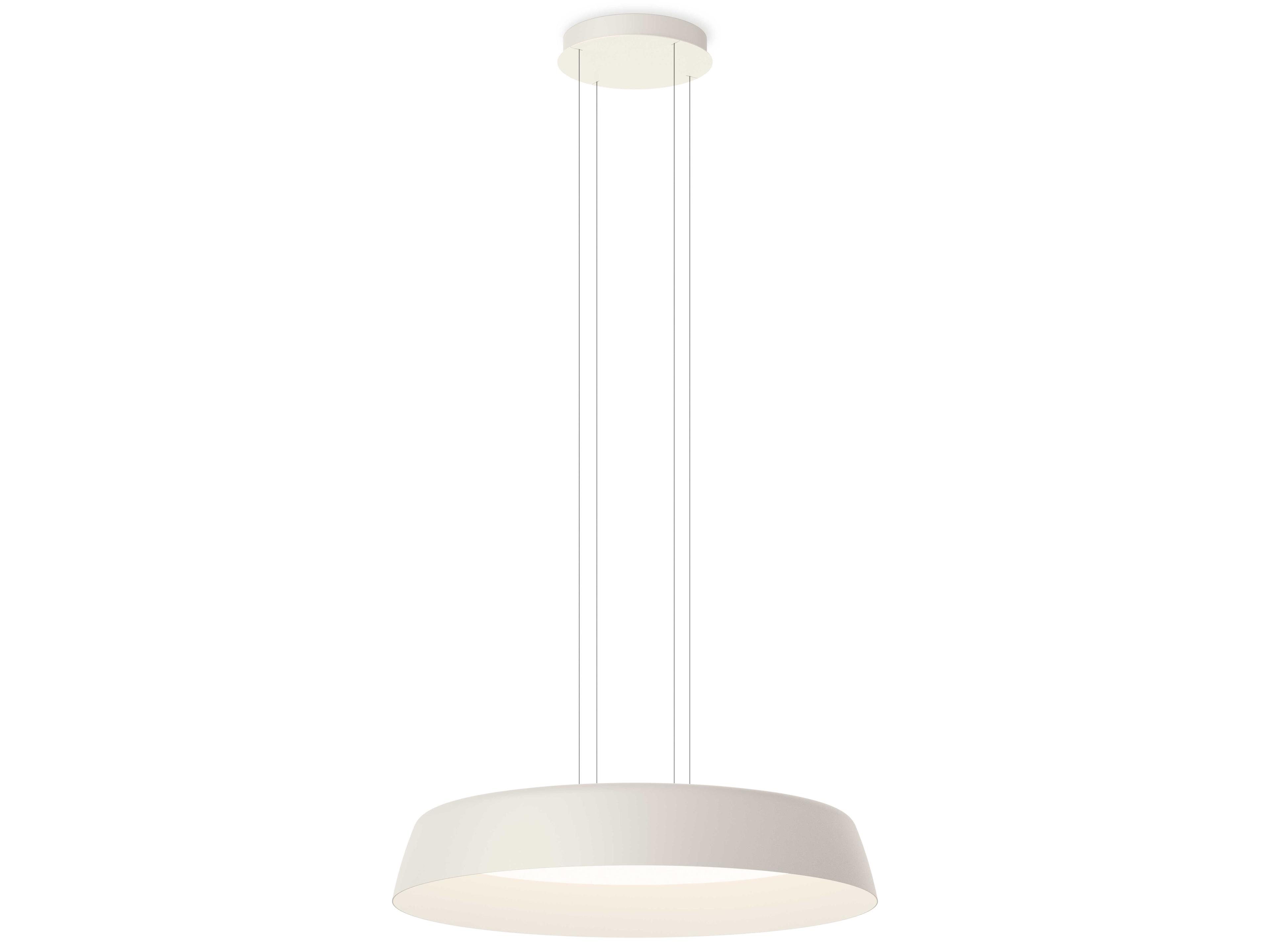 Bigger 1-Light Warm White Round Pendant