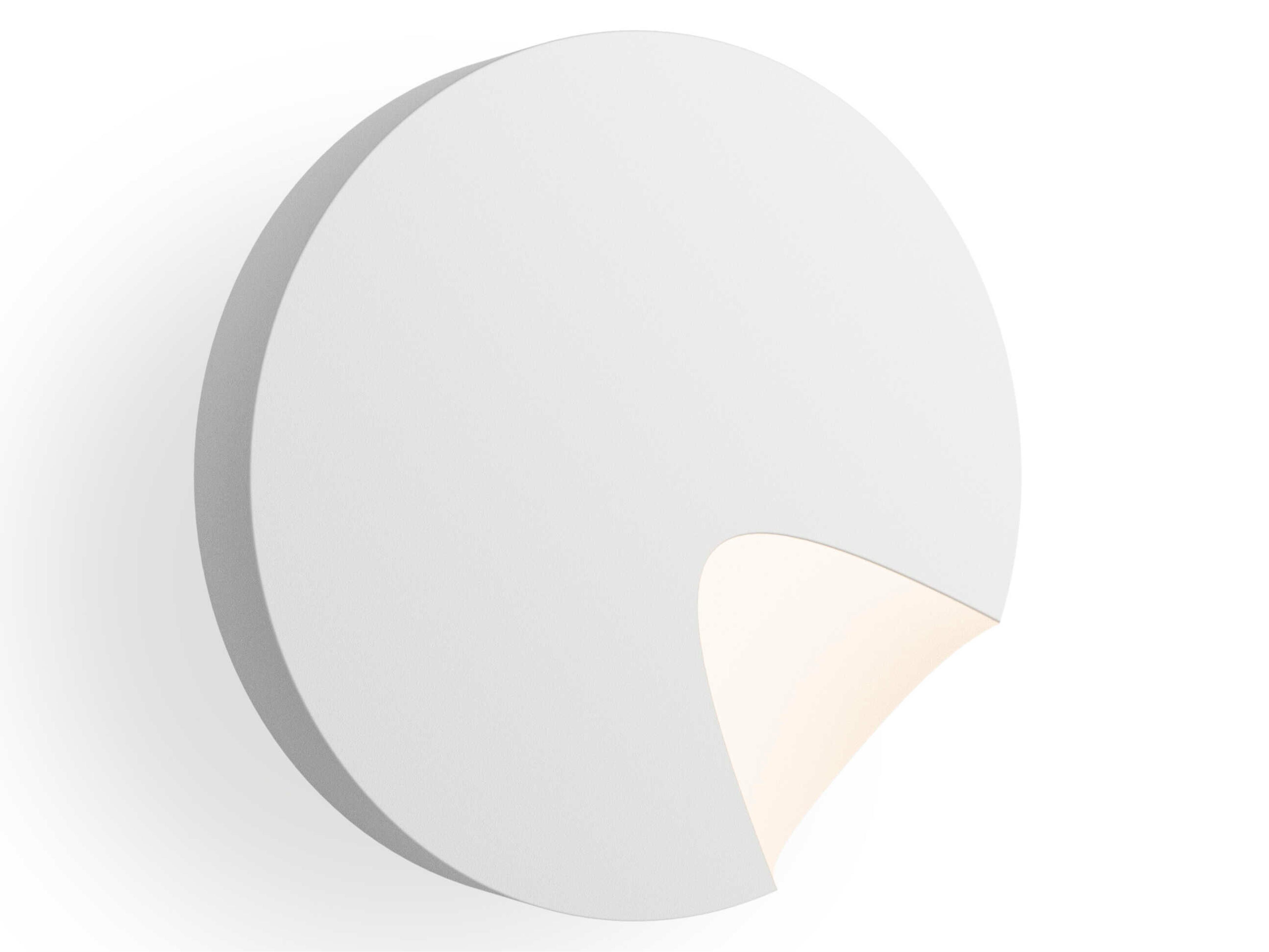 Dots 1-Light White Wall Sconce