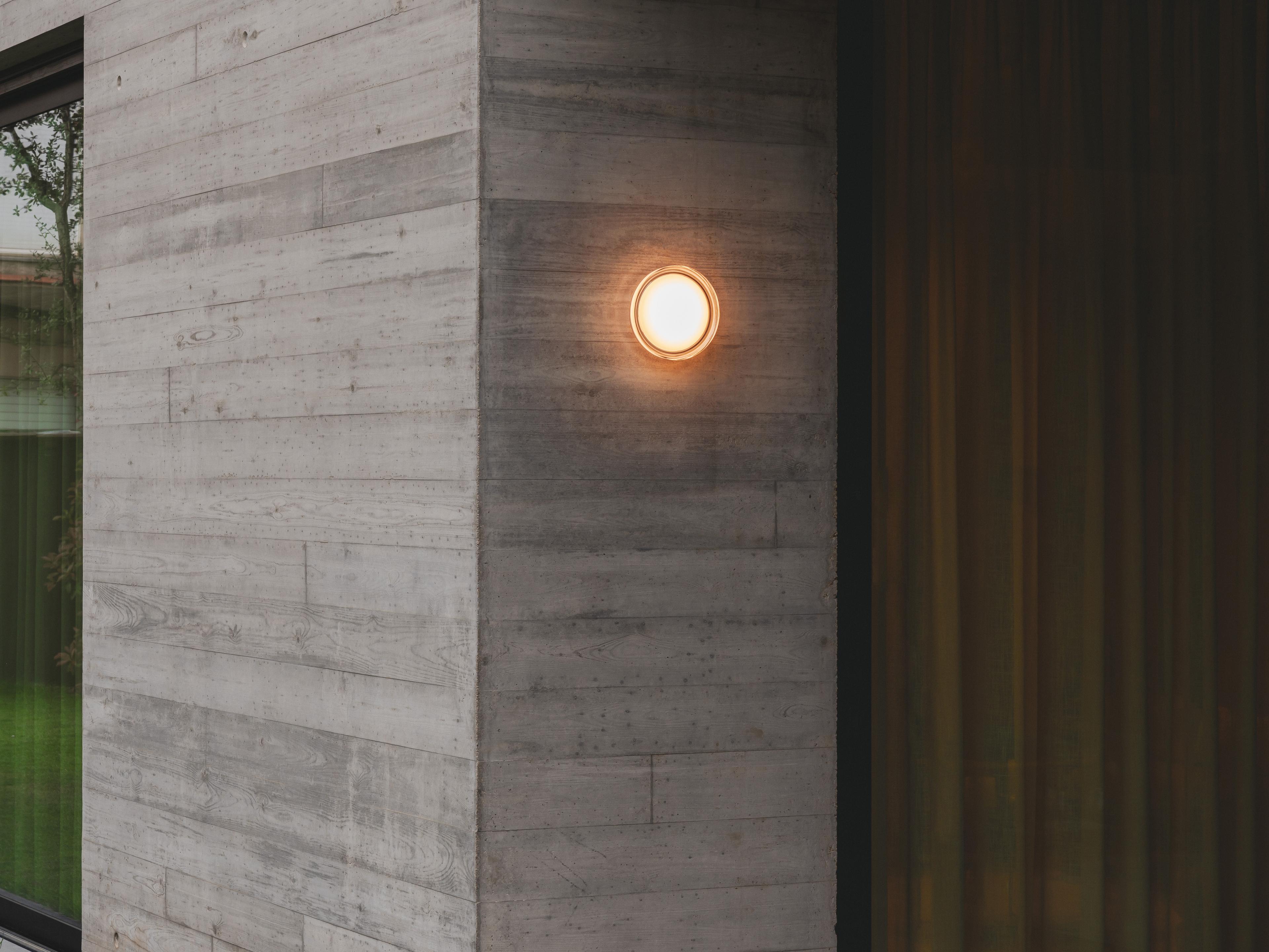 Vibia Dots 1-Light Glass Clear Wall Sconce