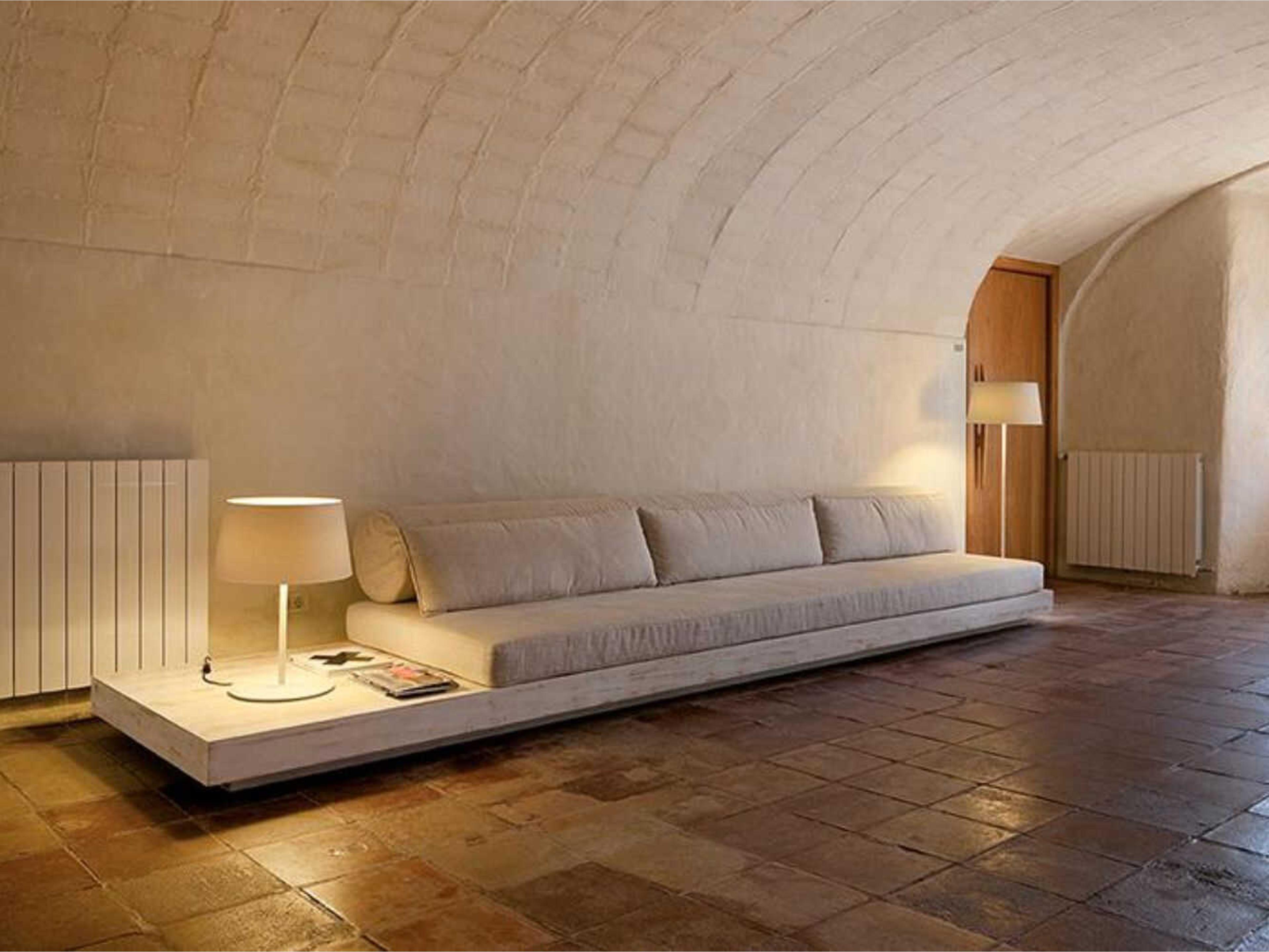 Vibia Warm LED White Floor Lamp