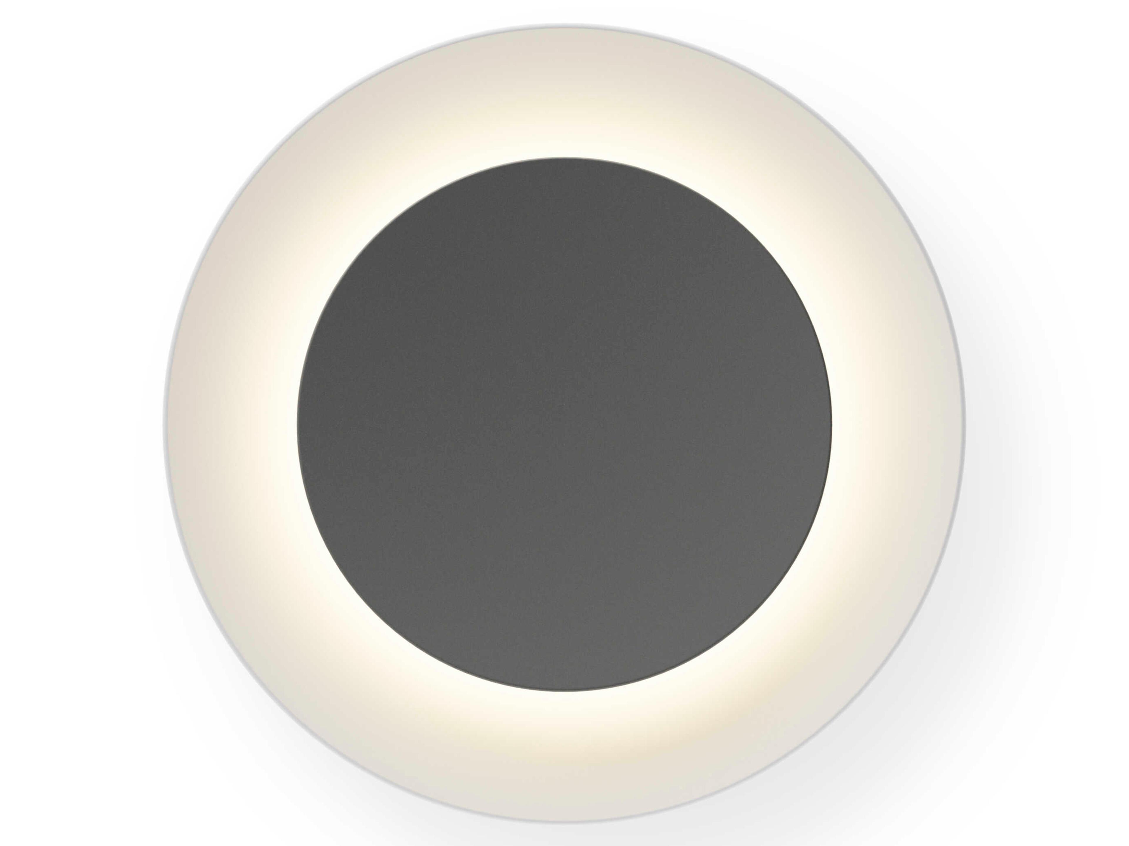 Puck 1-Light Gray Wall Sconce