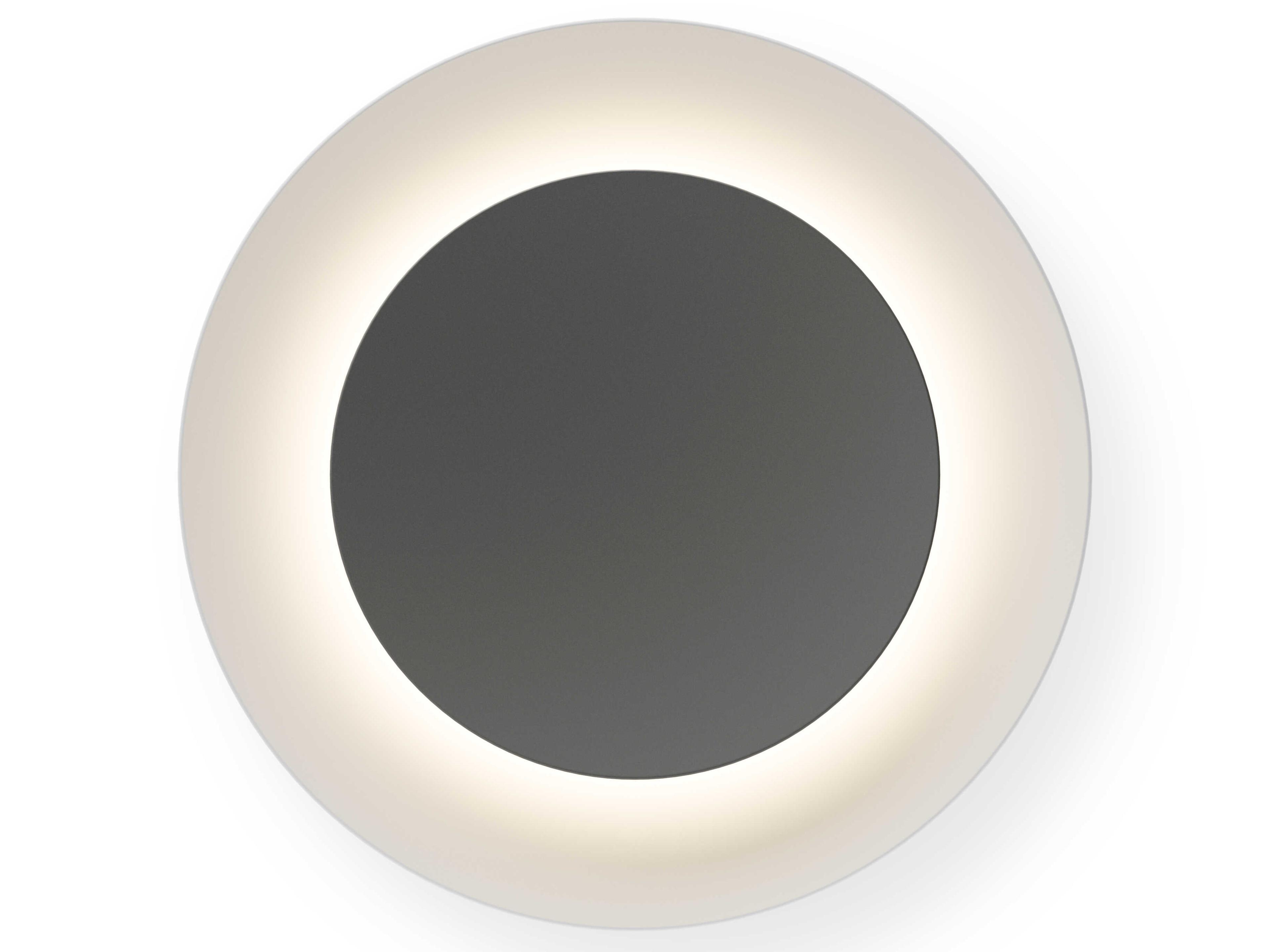 Puck 1-Light Gray Wall Sconce