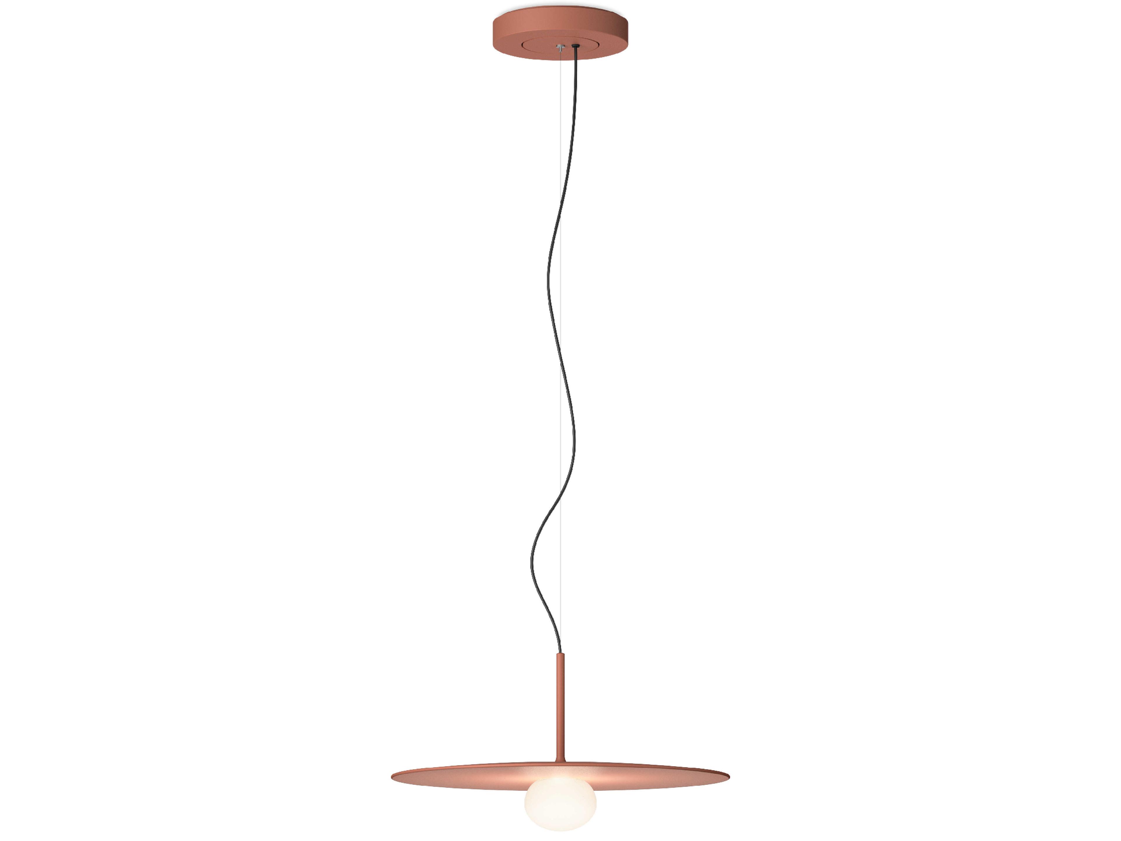 Tempo 1-Light Terra Red Pendant