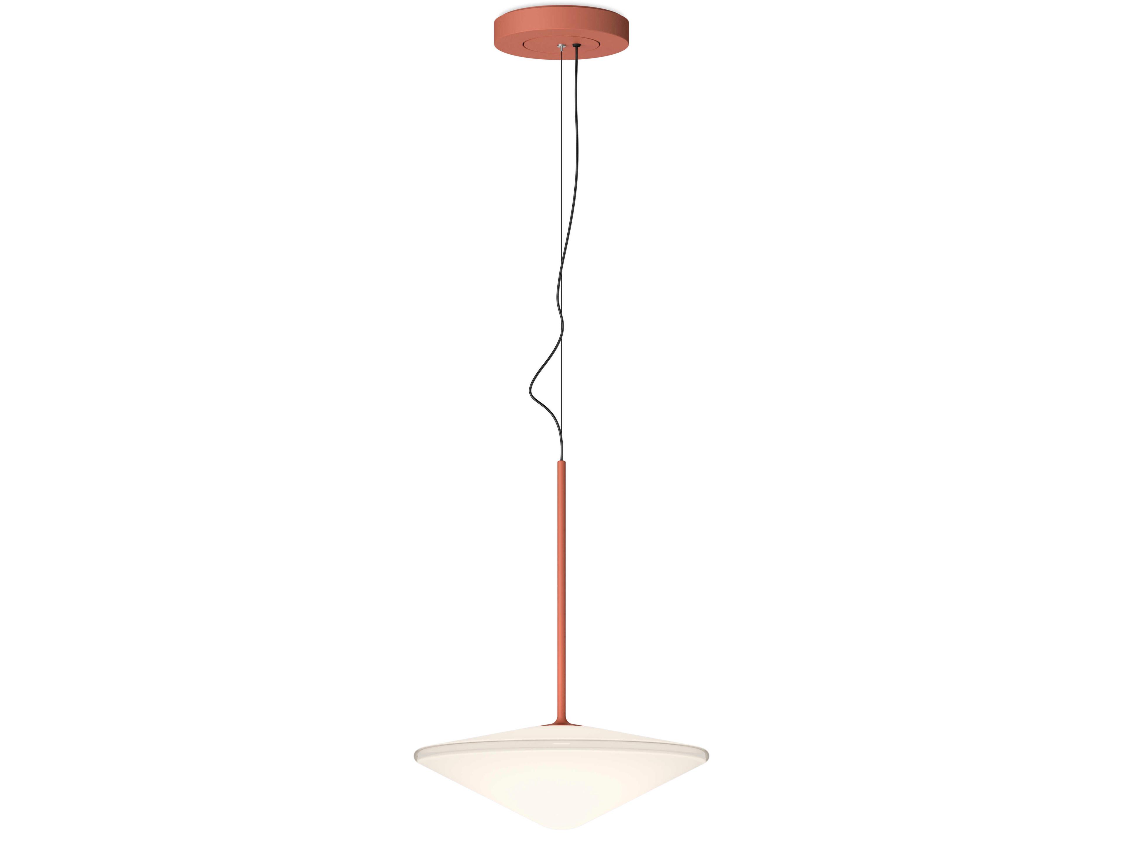 Tempo 1-Light Terra Red Pendant