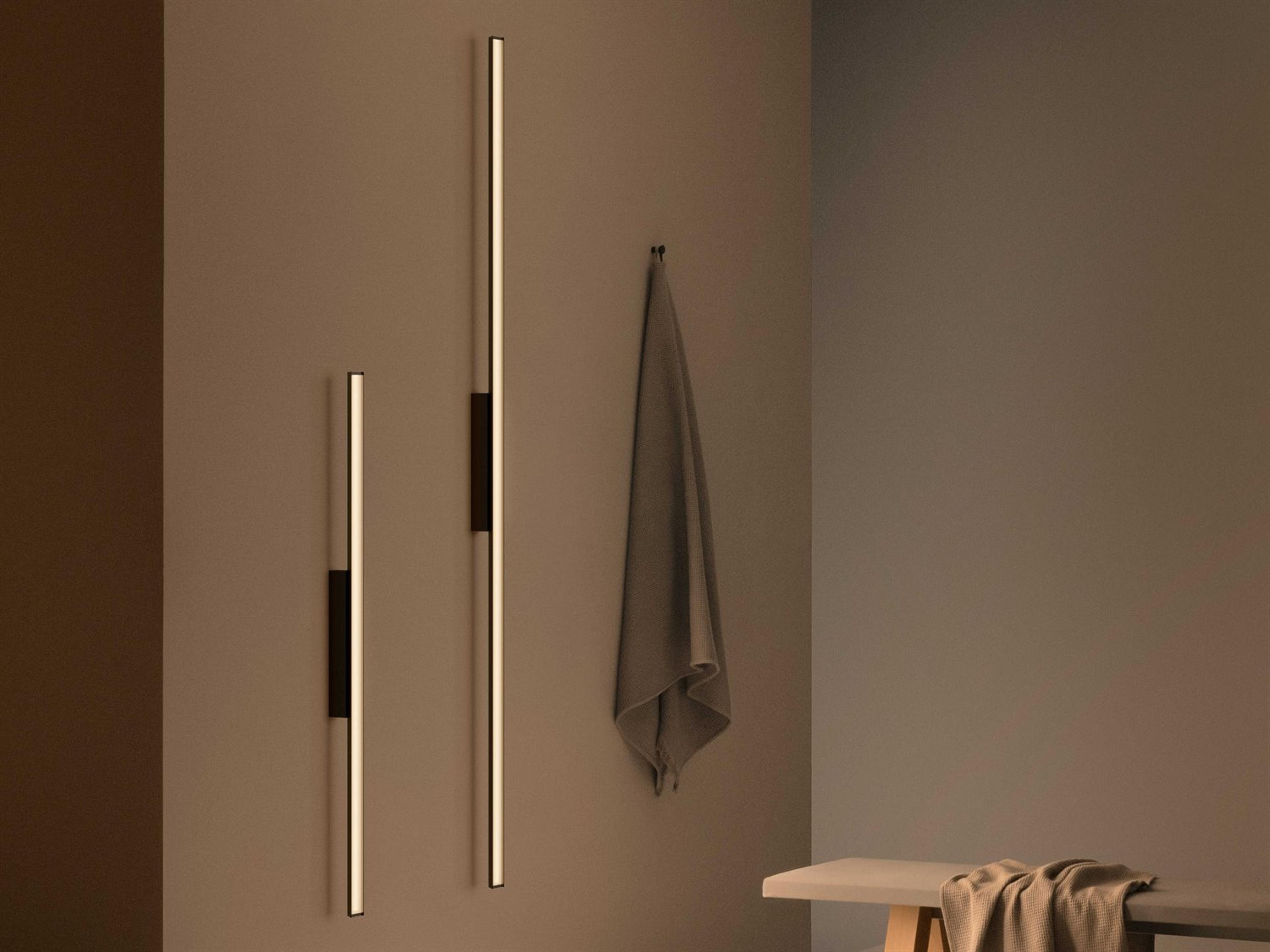 Vibia Spa 1-Light Black Wall Sconce