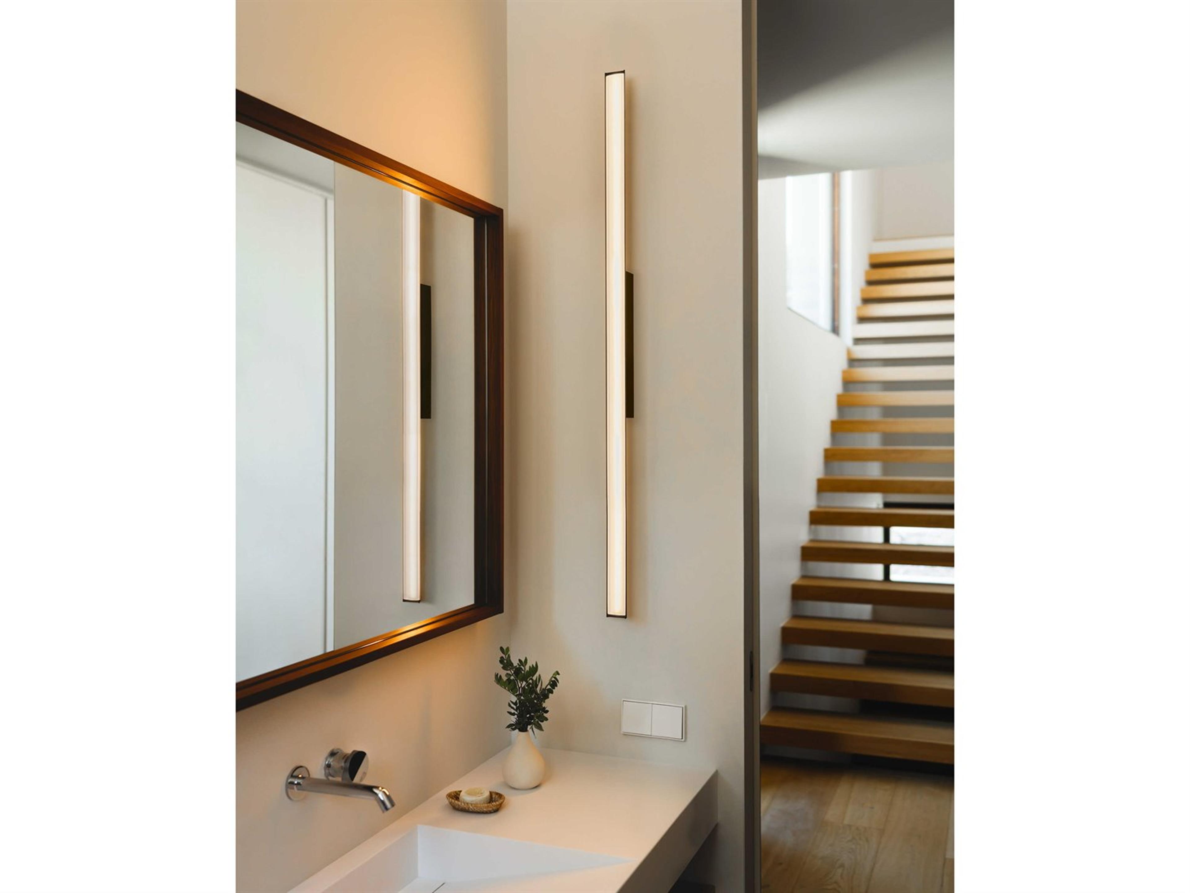 Vibia Spa 1-Light Black Wall Sconce