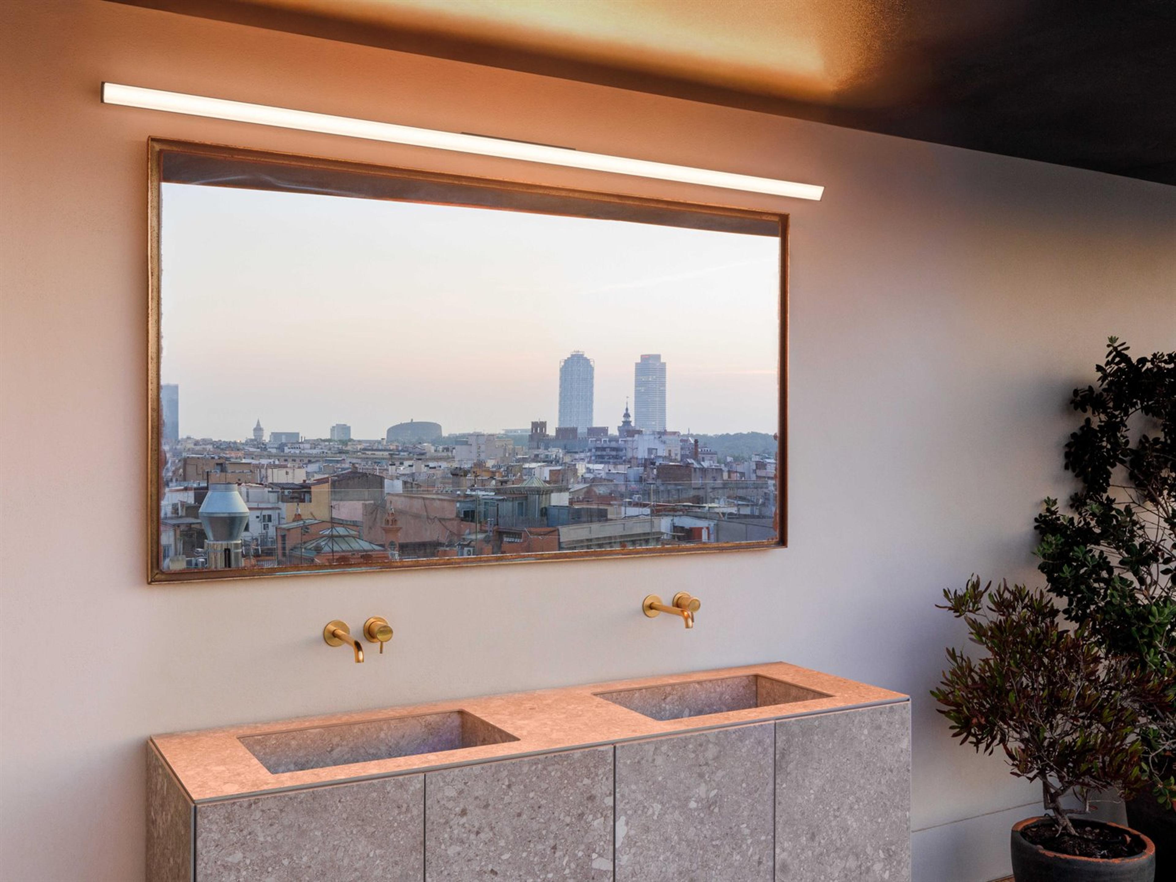 Vibia Spa 1-Light Black Wall Sconce