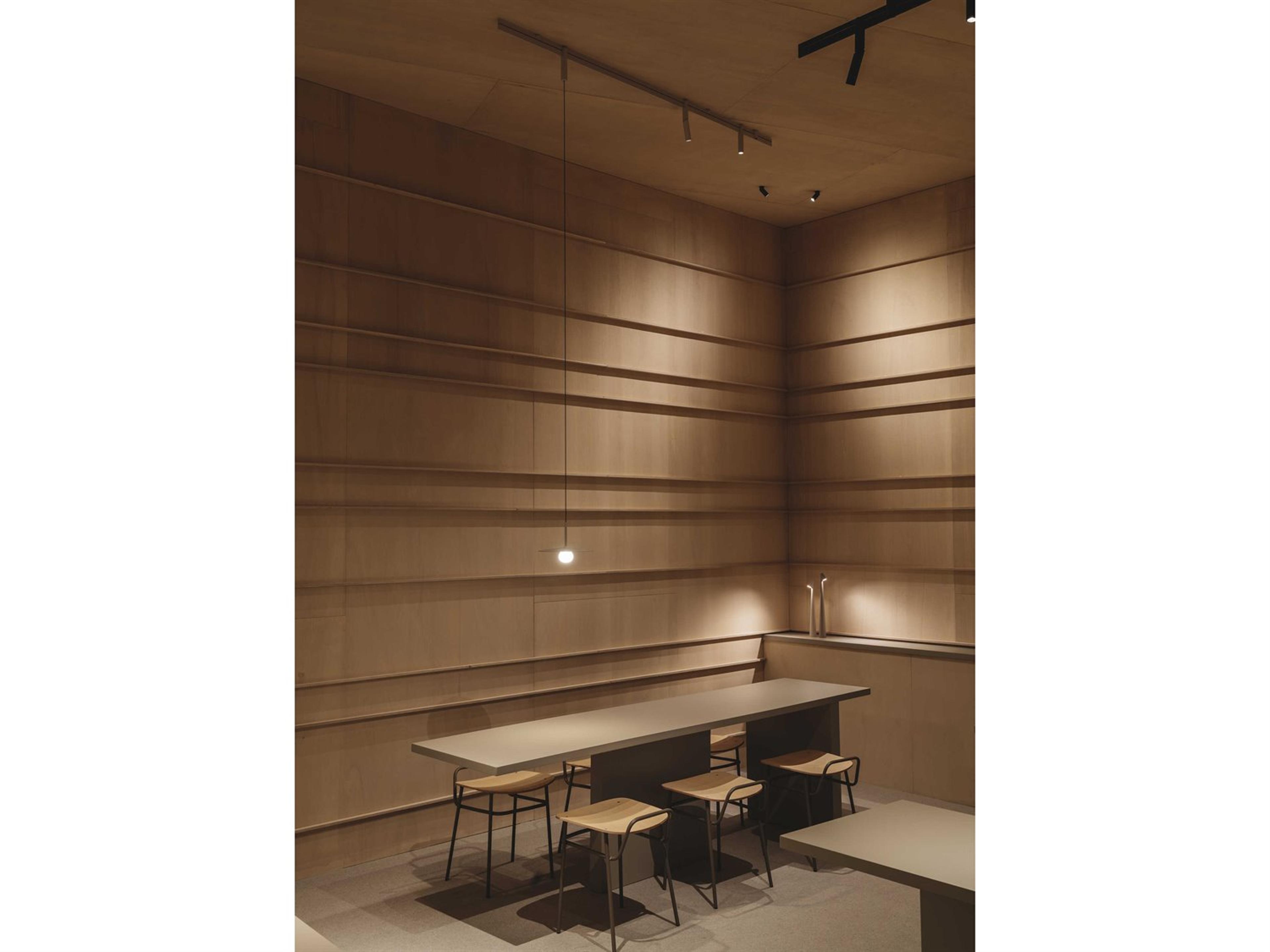 Vibia Bind 1-Light Black Round Track & Rail Light