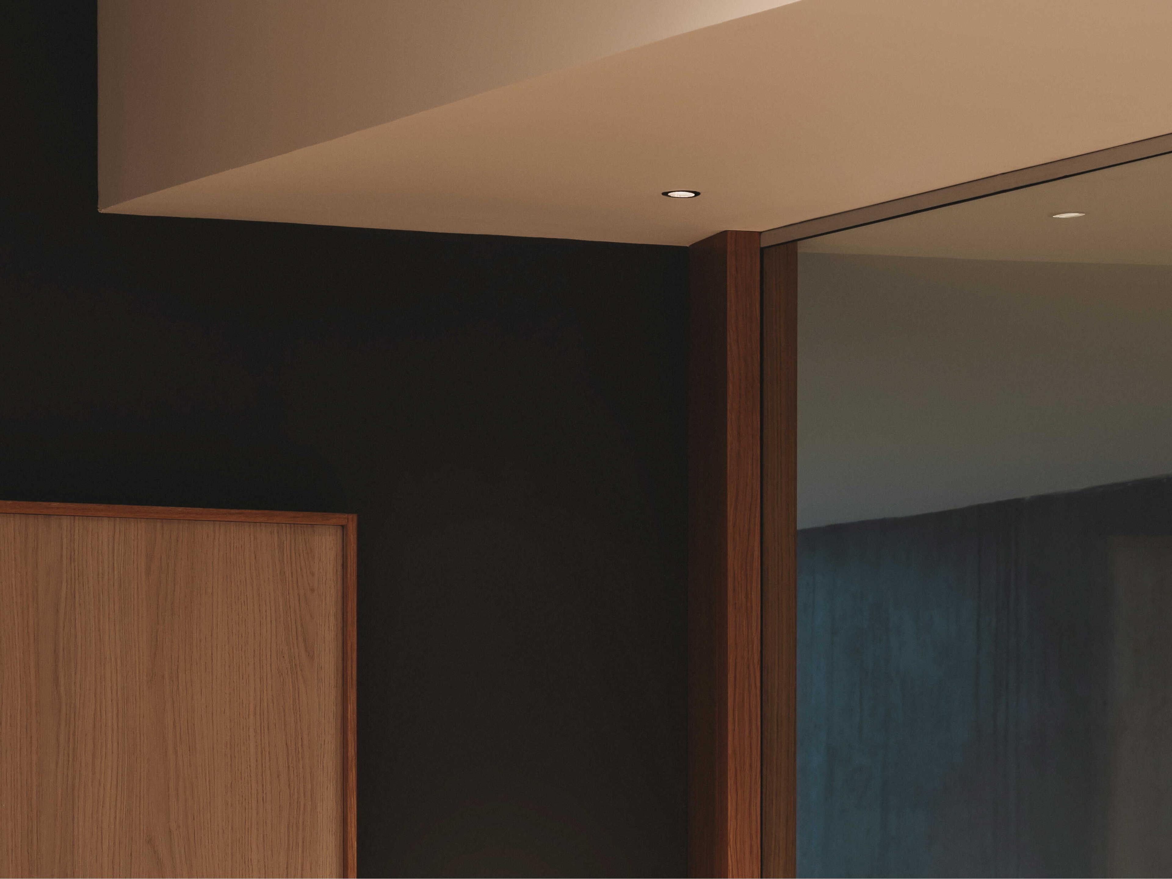 Vibia Bind Solo 1-Light Black Round Recessed Light