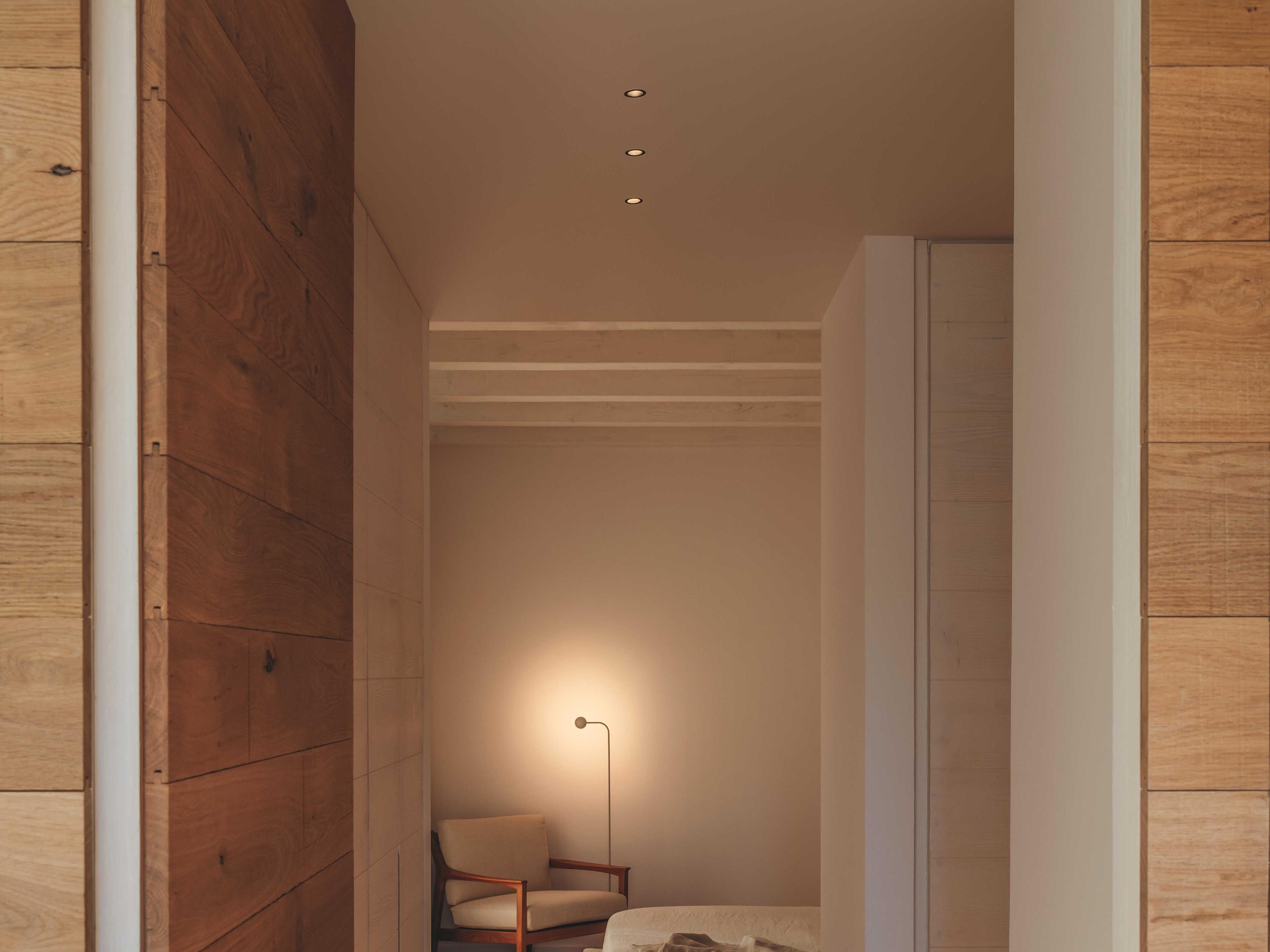 Vibia Bind Solo 1-Light Black Round Recessed Light