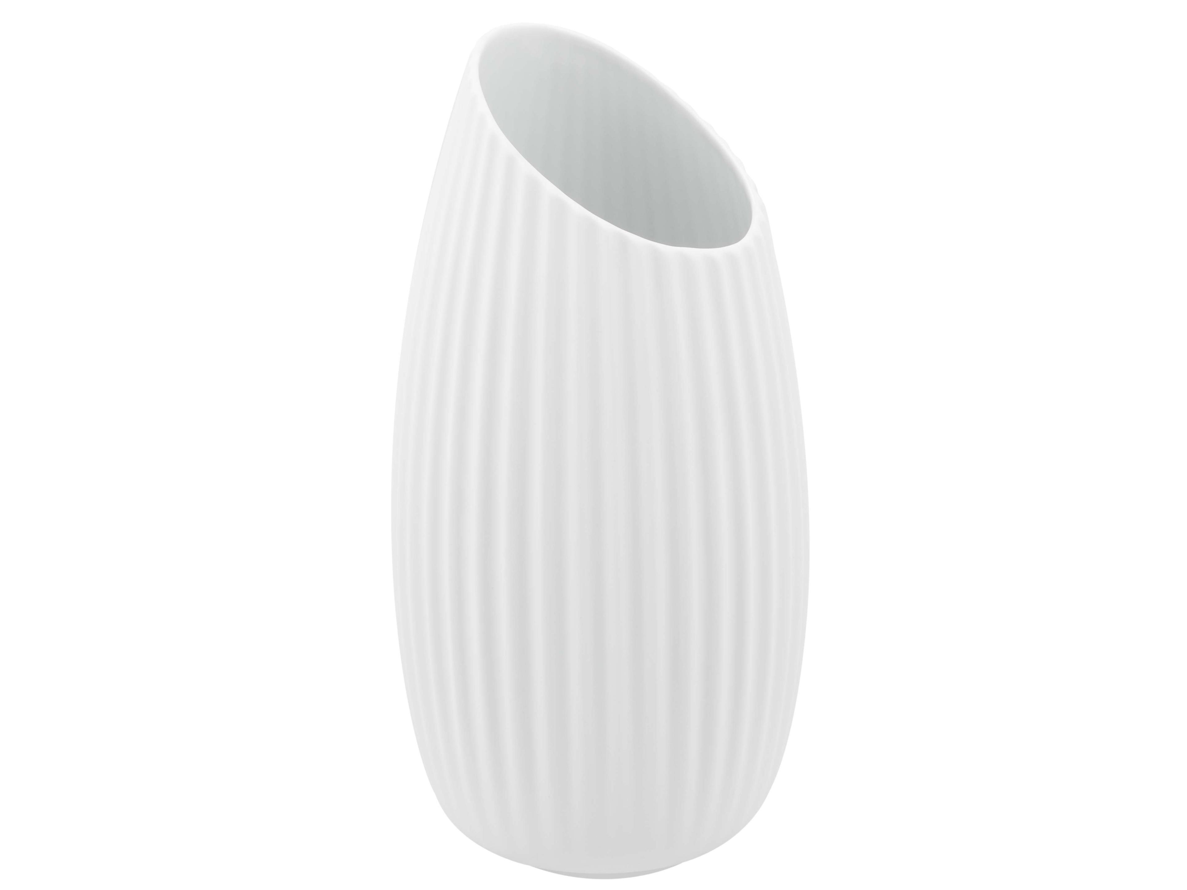 Shell White Vase