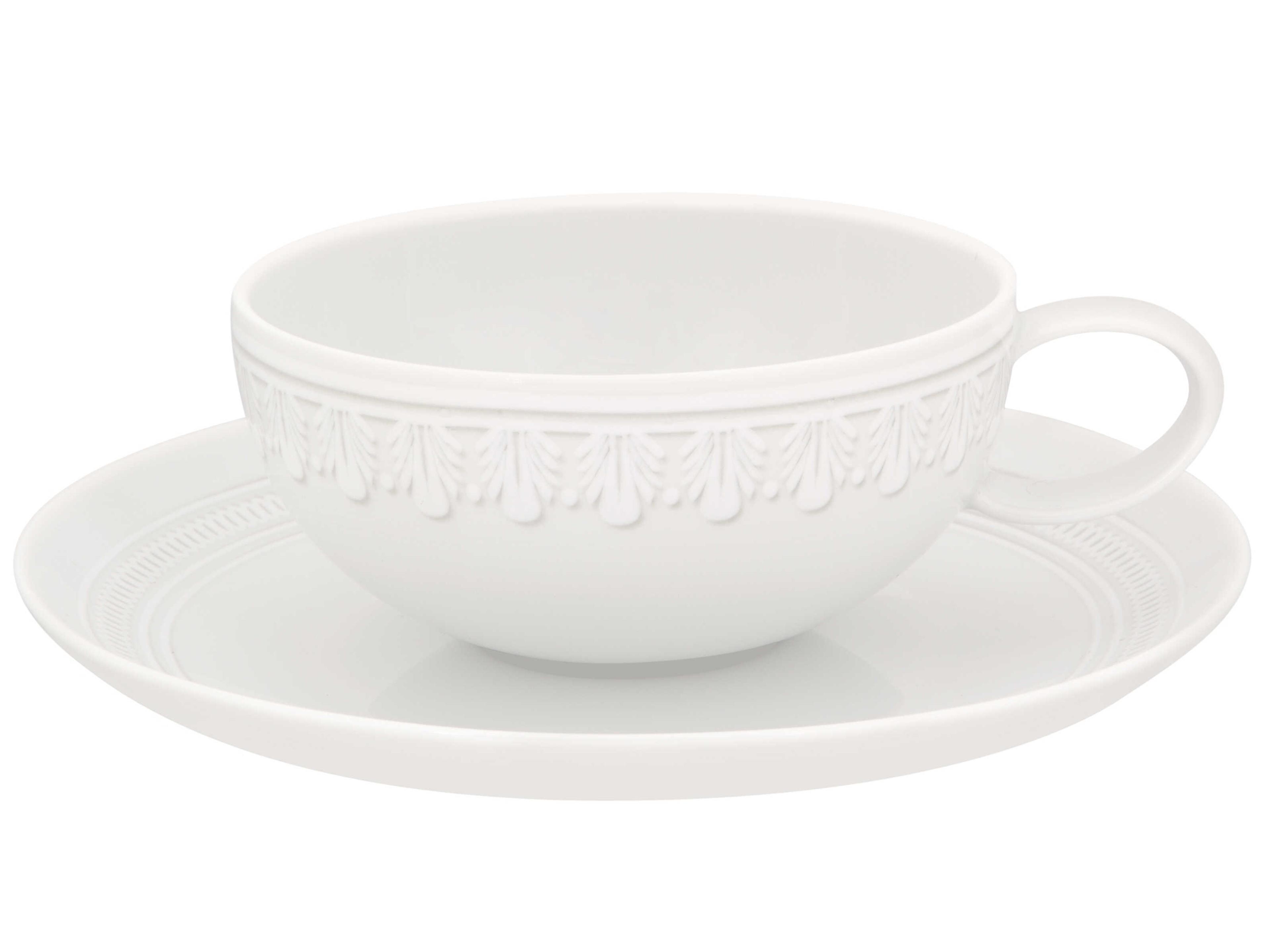 Vista Alegre Ornament Tea Cup and Saucer Set of 6