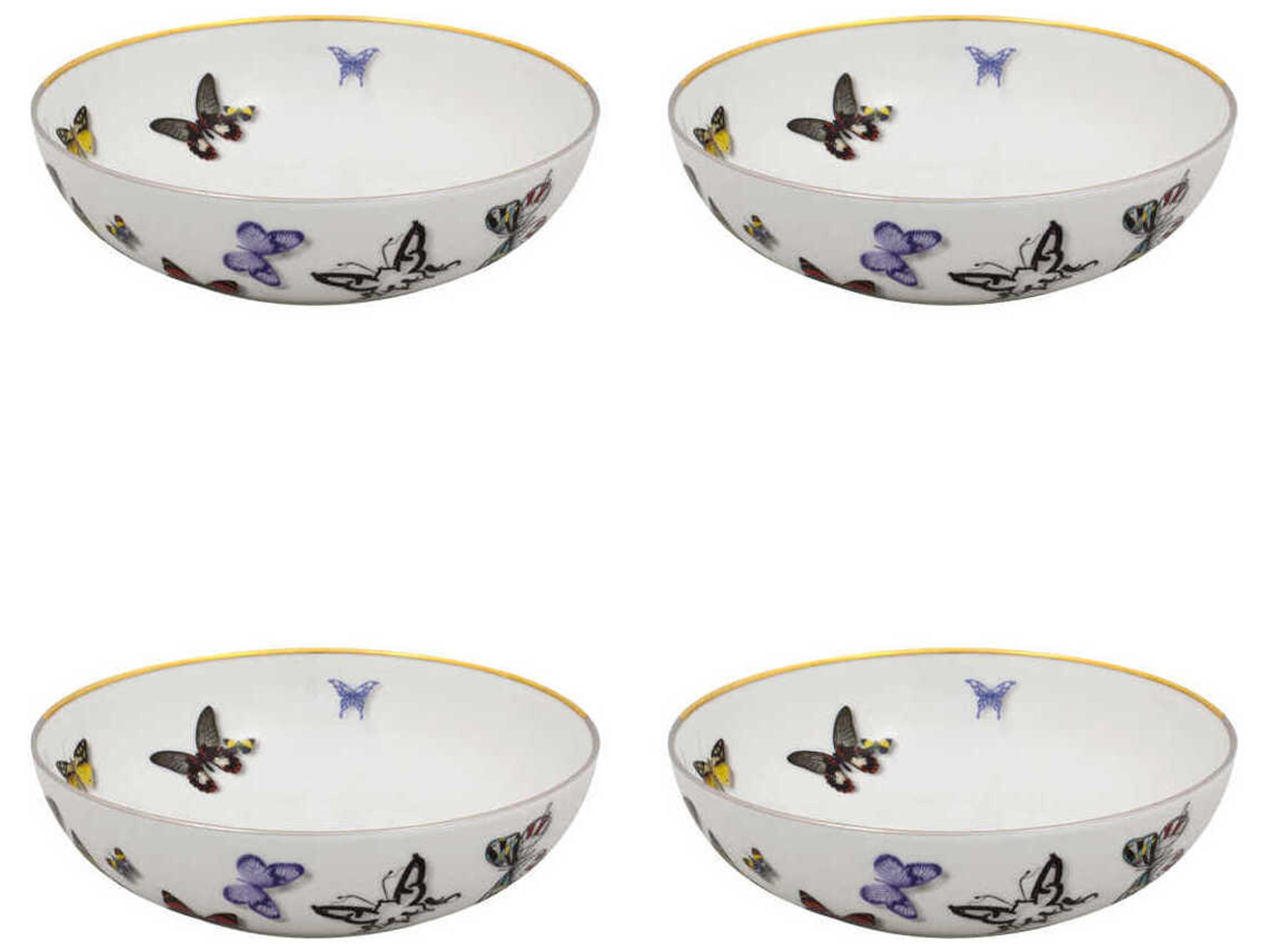 Lacroix Butterfly Parade Cereal Bowl Set of 4