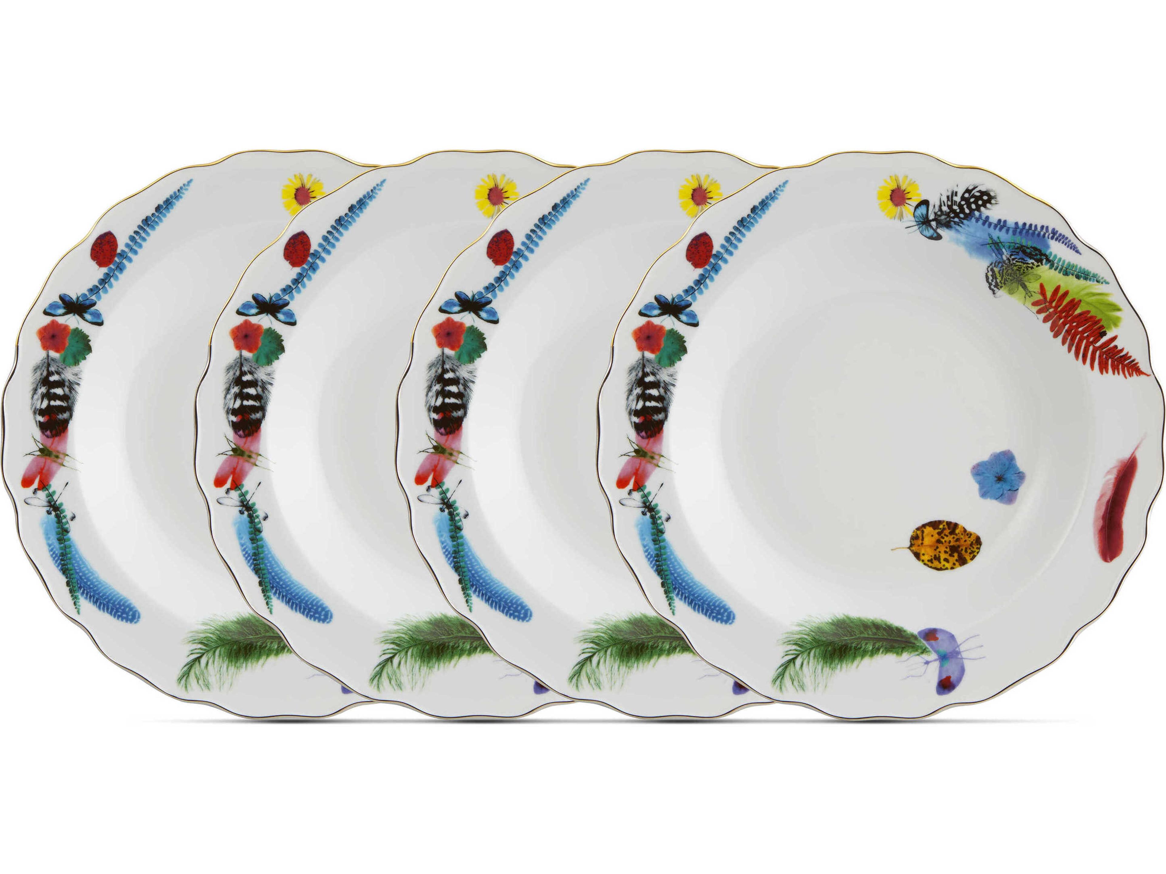 Lacroix Caribe Soup Plate Set of 4