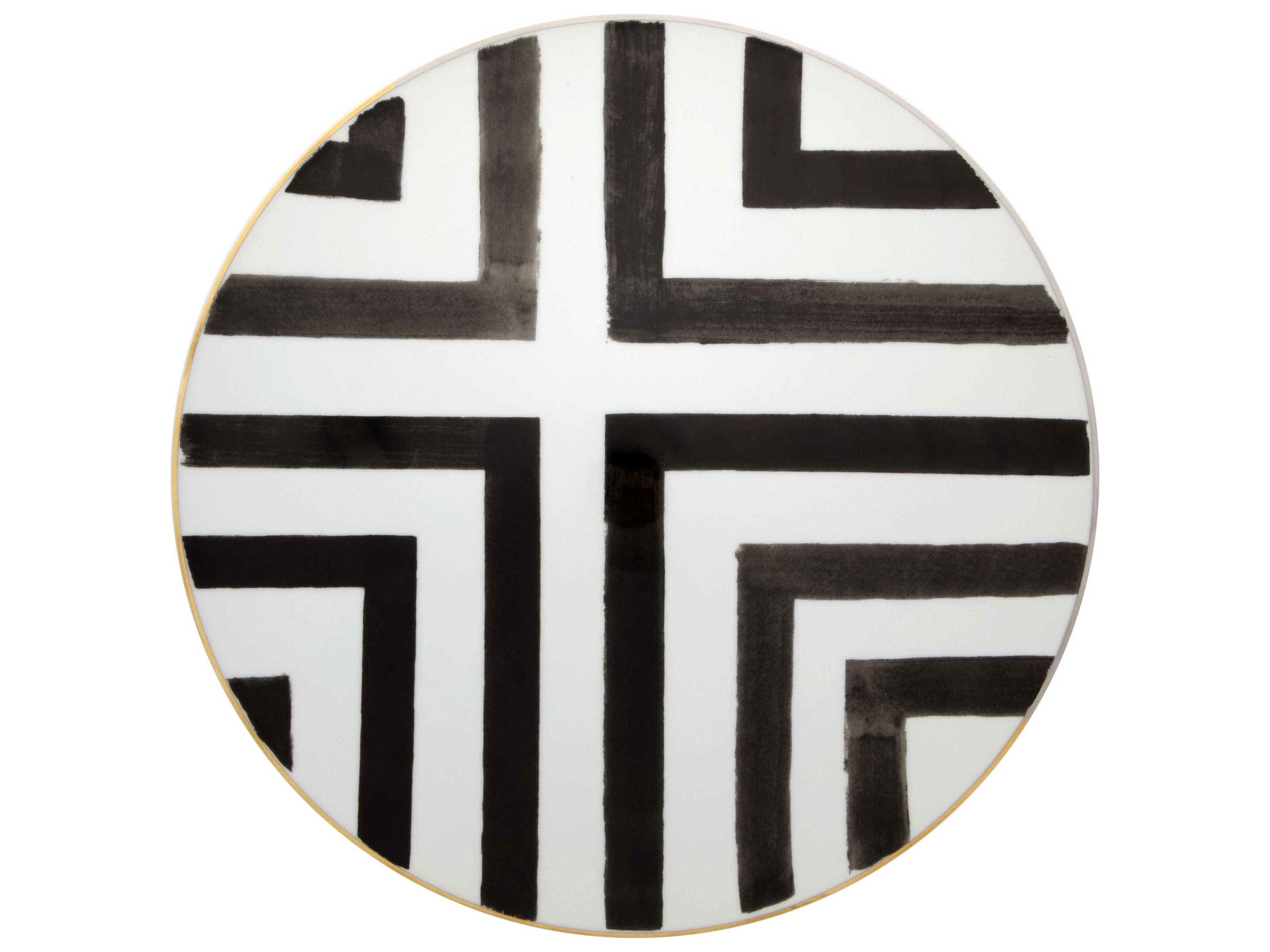 Vista Alegre Lacroix Sol Y Sombra Charger Plate Set of 4