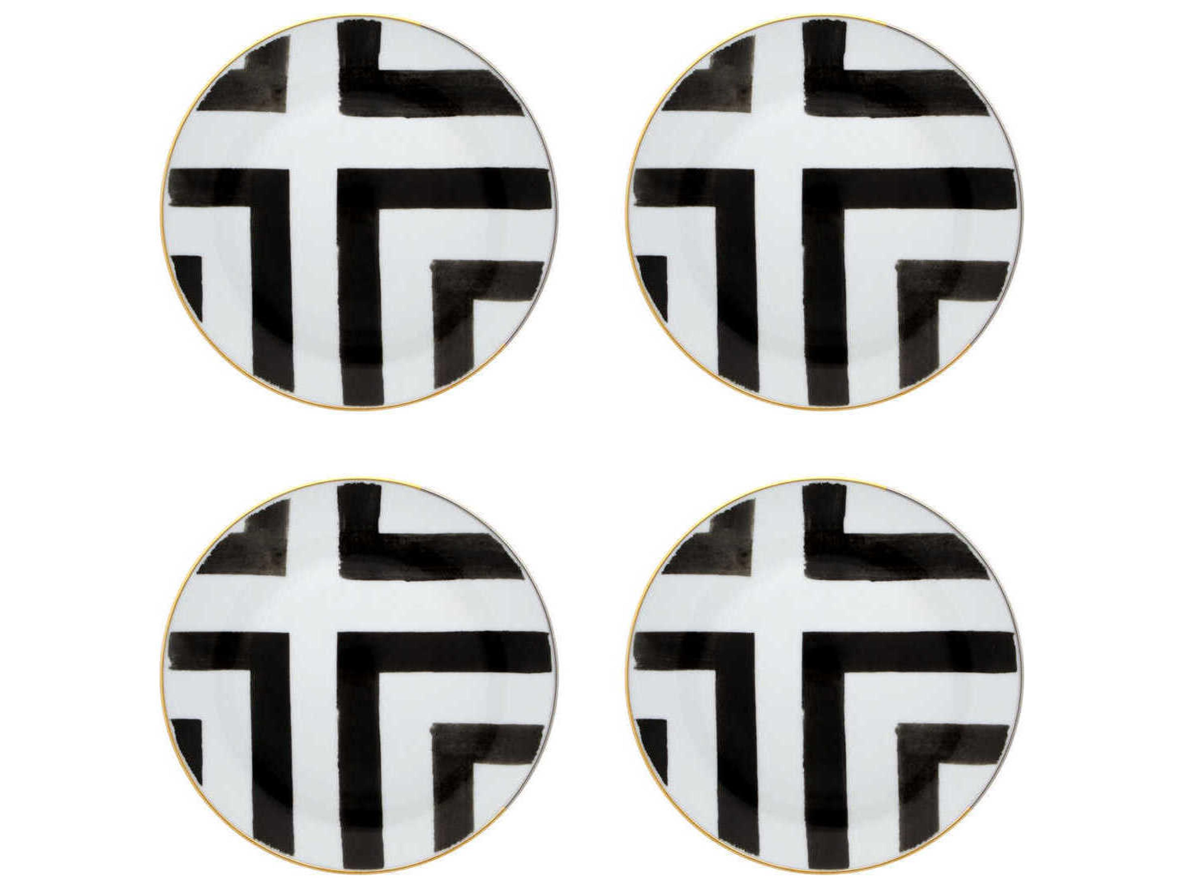 Lacroix Sol Y Sombra Bread and Butter Plate Set of 4
