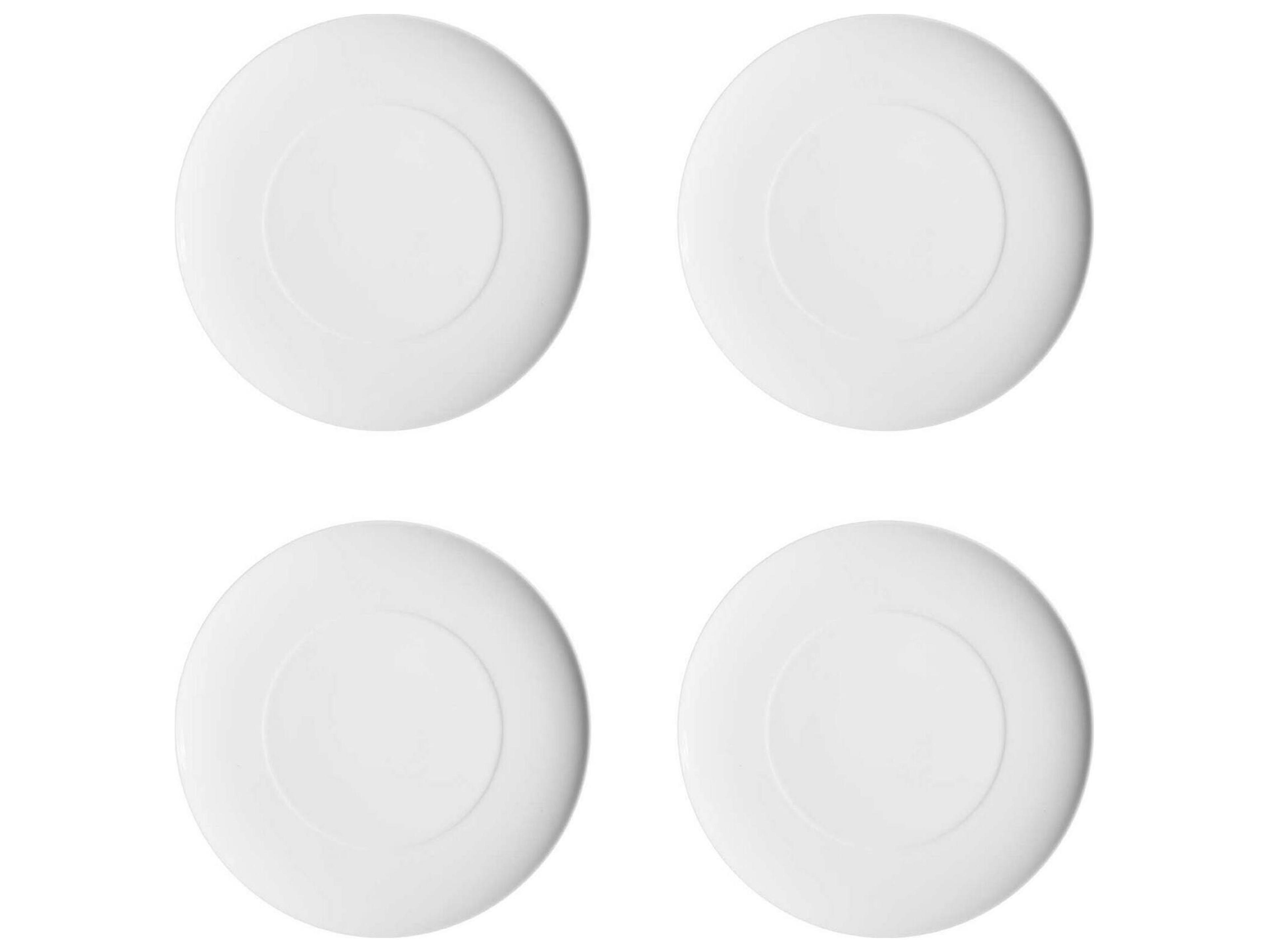 Domo White Dinner Plate Set of 4