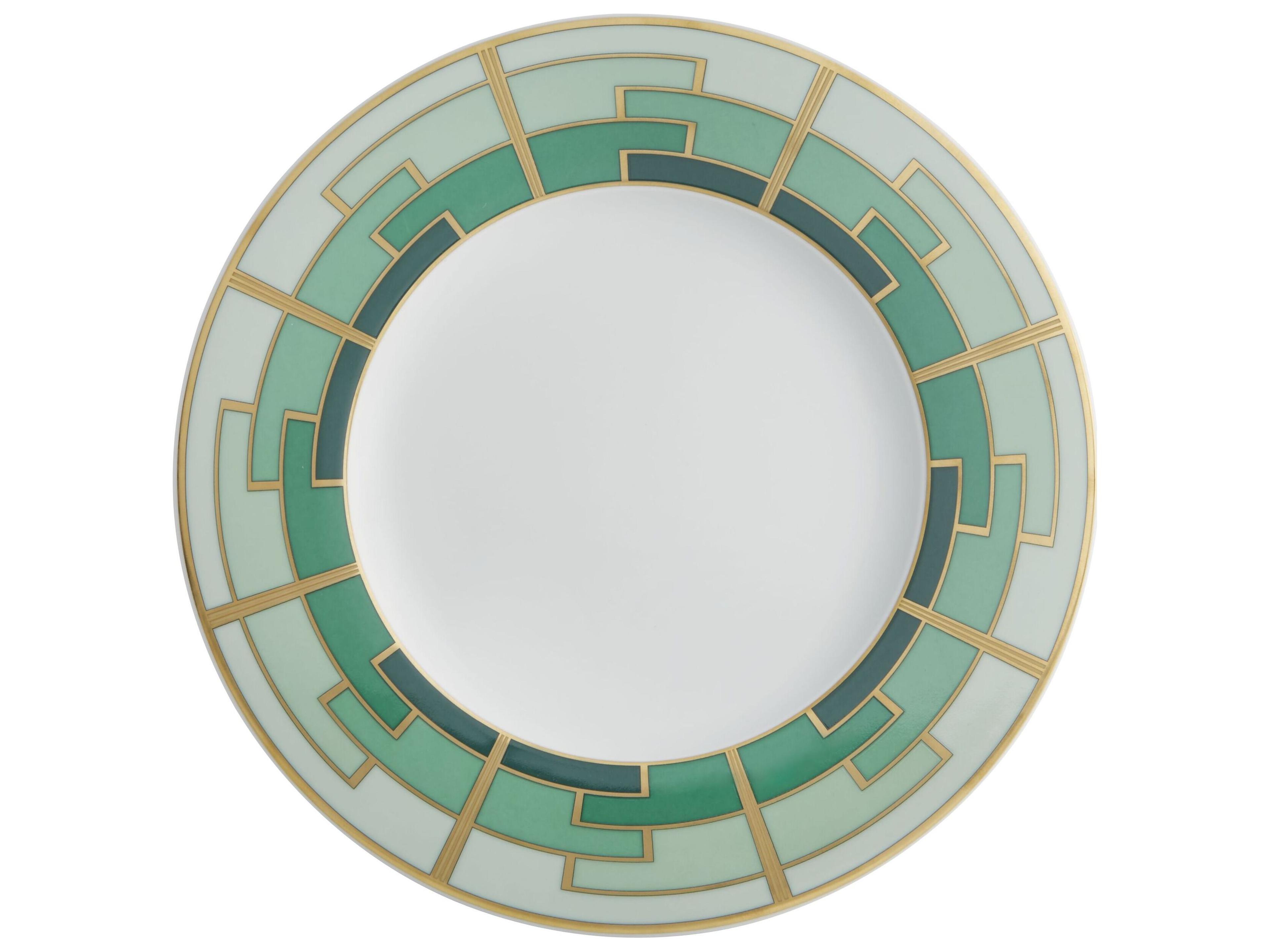 Vista Alegre Emerald Dessert Plate Set of 4